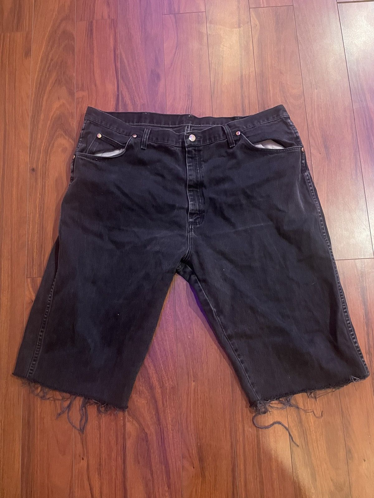 Vintage × Wrangler Vintage Denim Wrangler Jorts Size US 36 / EU 52 - 1 Thumbnail
