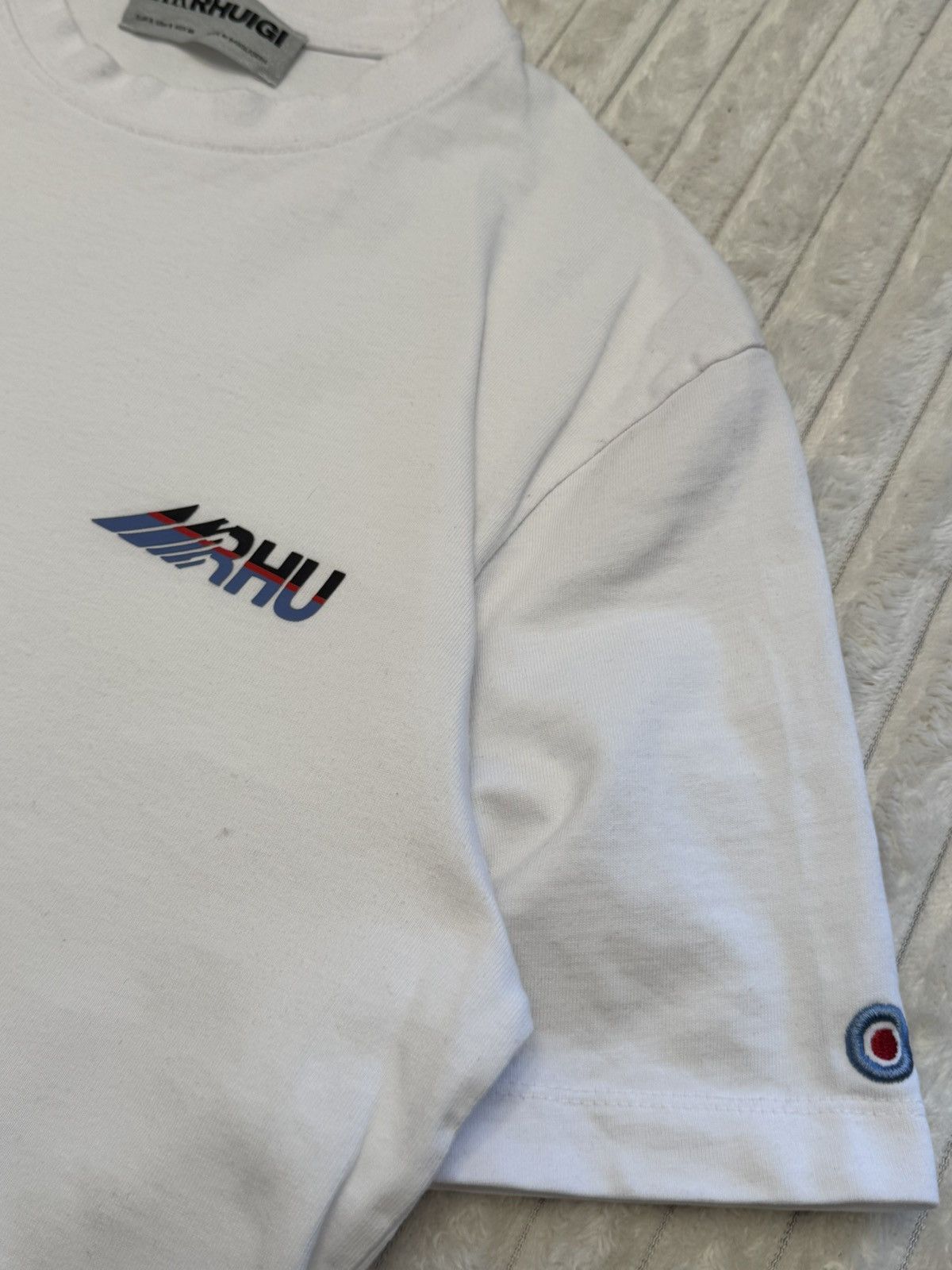 Rhude × Zara Rhude Rhuigi x Zara RHU Tshirt Designer Boxy Y2K Size US S / EU 44-46 / 1 - 2 Thumbnail
