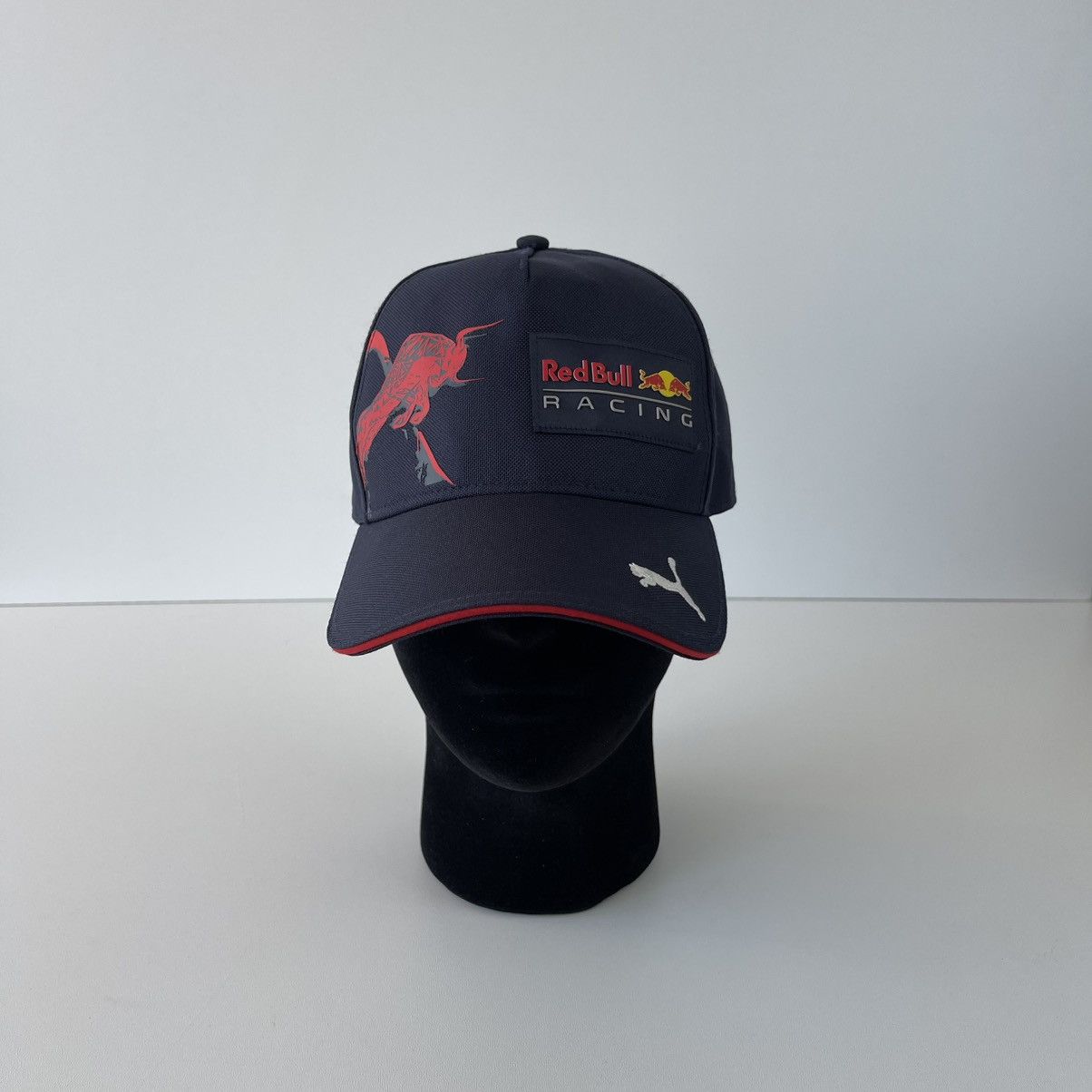 Puma Puma Red Bull Racing Formula F1 Team Baseball Cap Navy Blue Size ONE SIZE - 3 Thumbnail