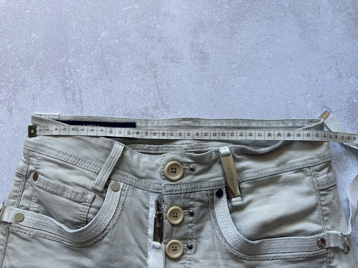 Designer jeans women HIGH avantgarde style UK 8 Size 27" / US 4 / IT 40 - 14 Thumbnail