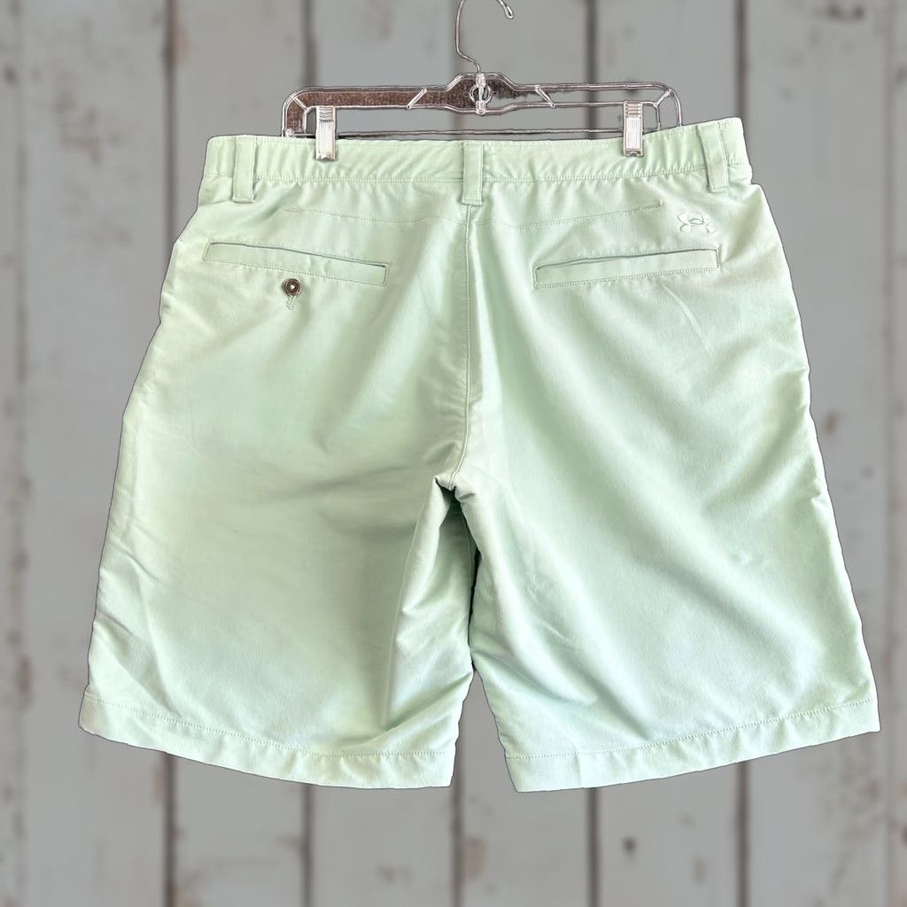Under Armour Under Armour Mens HeatGear Shorts Loose Golf Mint Tiffany Blue 38 Athleisure Size US 38 / EU 54 - 1 Thumbnail