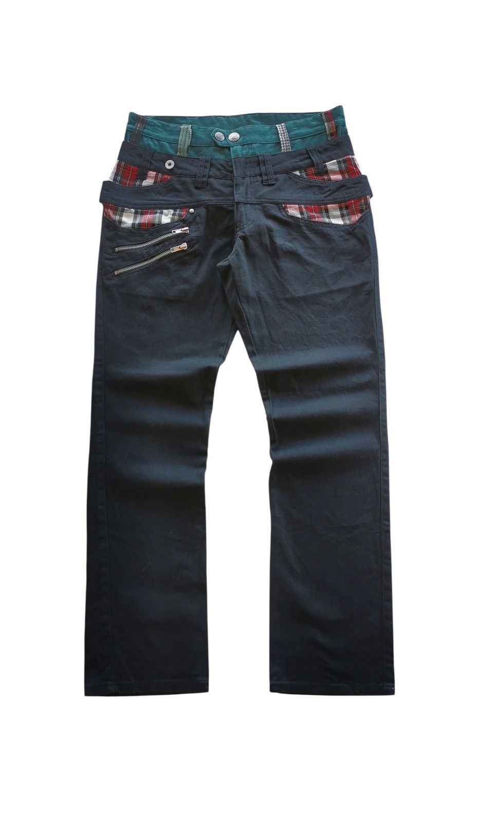 Japanese Brand Blindedge Double Waist Pants Size US 31 - 2 Thumbnail