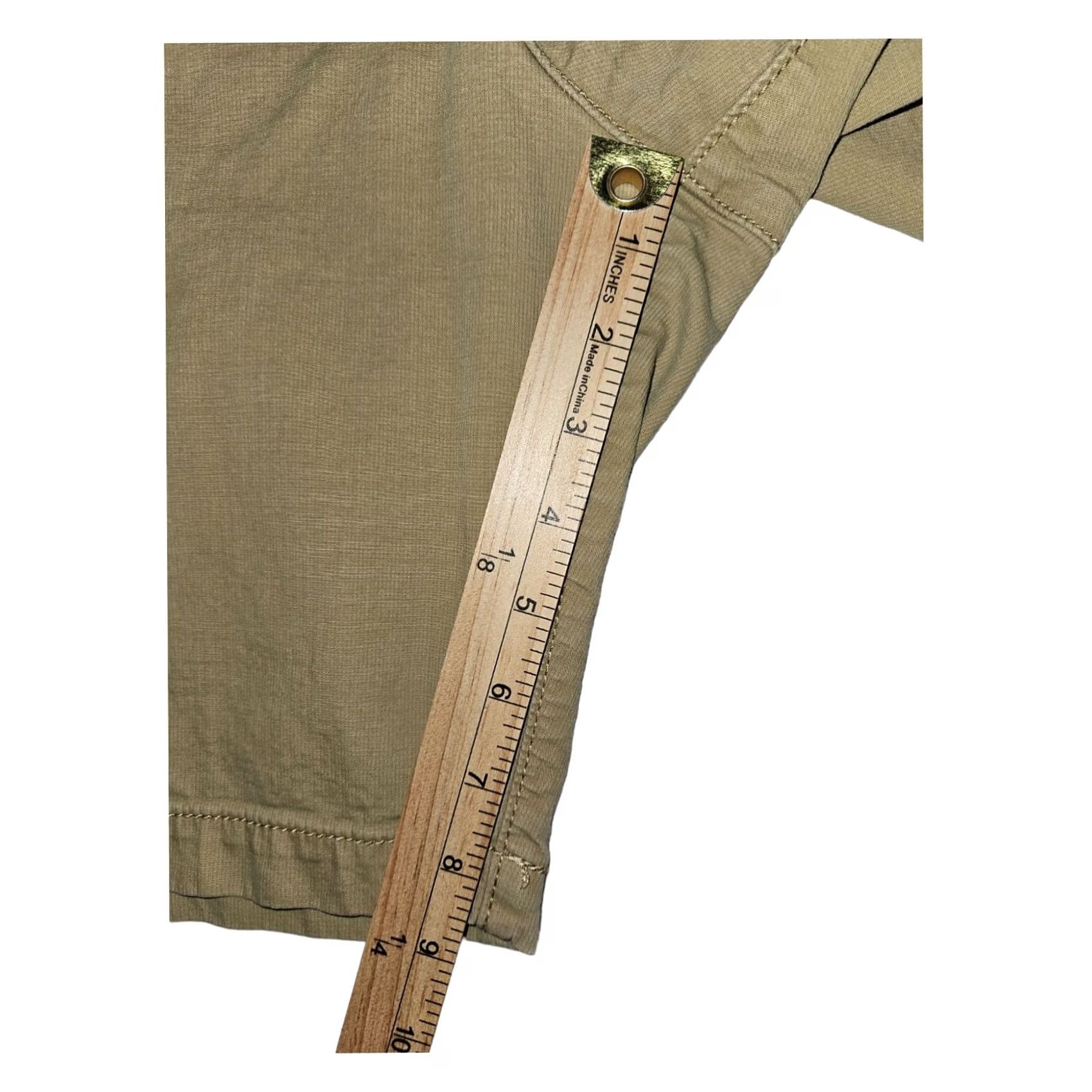 Original Penguin Original Penguin Chino Shorts Men's 33 Khaki Slash Pocket Mid Rise Casual Preppy Size US 33 - 6 Thumbnail