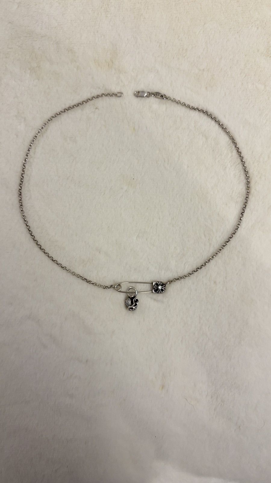Chrome Hearts Chrome Hearts Diamond Necklace Silver Size ONE SIZE - 3 Thumbnail