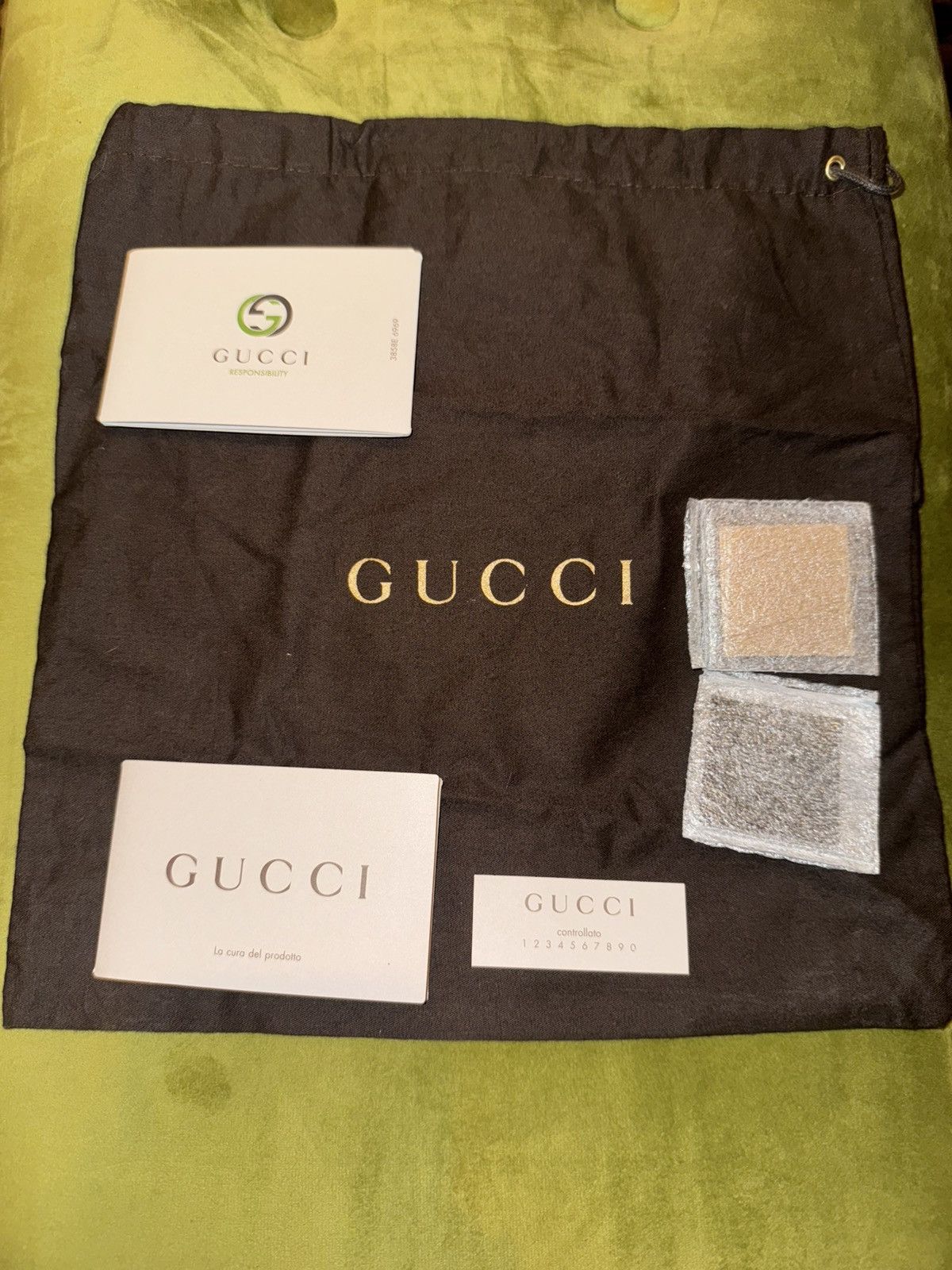 Gucci Gucci Crossbody Bag in Black Coated Canvas Size ONE SIZE - 12 Thumbnail