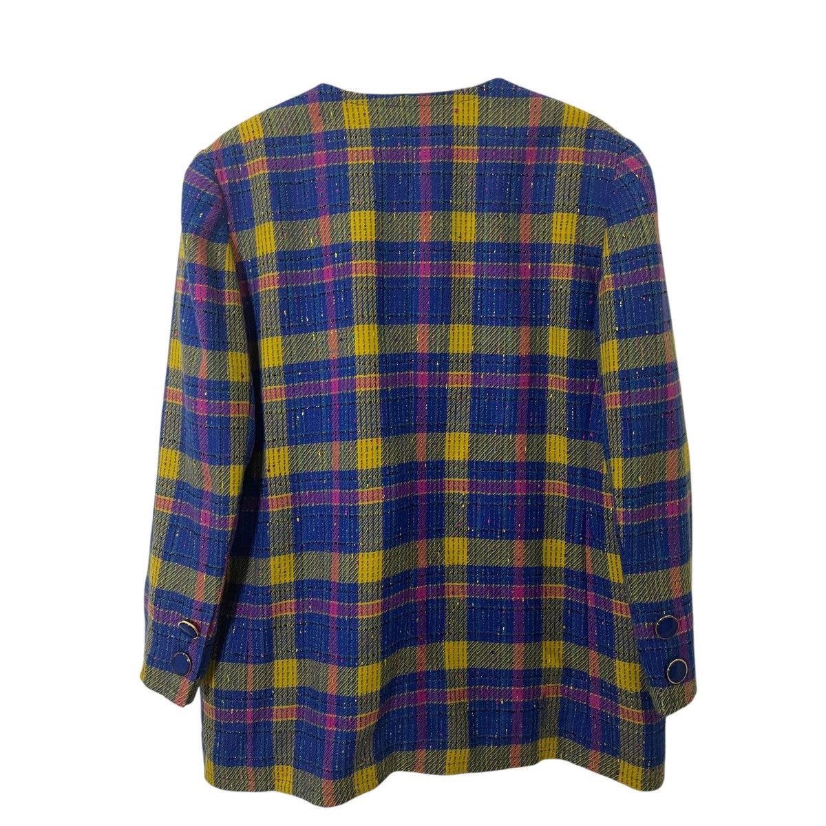 Givenchy Vintage Givenchy Glamour Tweed Jacket Size XXL / US 16-18 / IT 52-54 - 9 Thumbnail