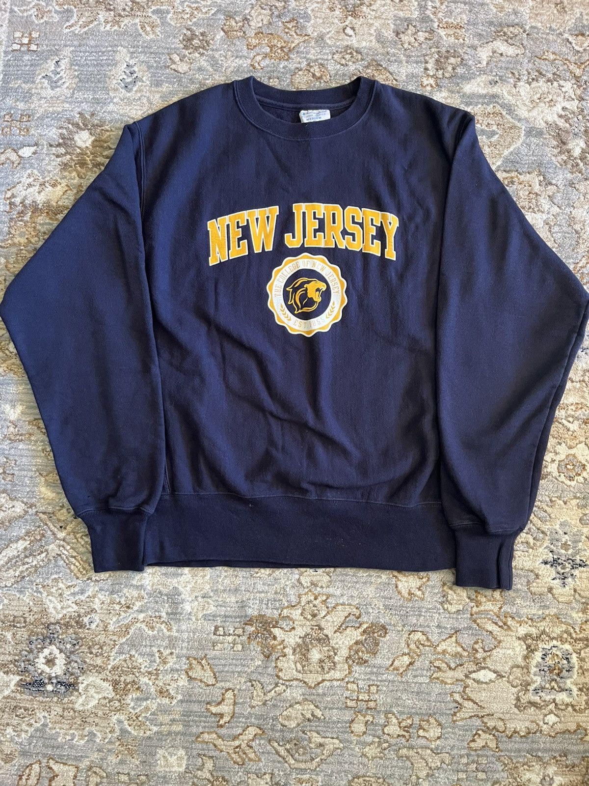 Champion CHAMPION VINTAGE REVERSE WEAVE COLLEGE OF NY CREW M Size US M / EU 48-50 / 2 - 1 Thumbnail