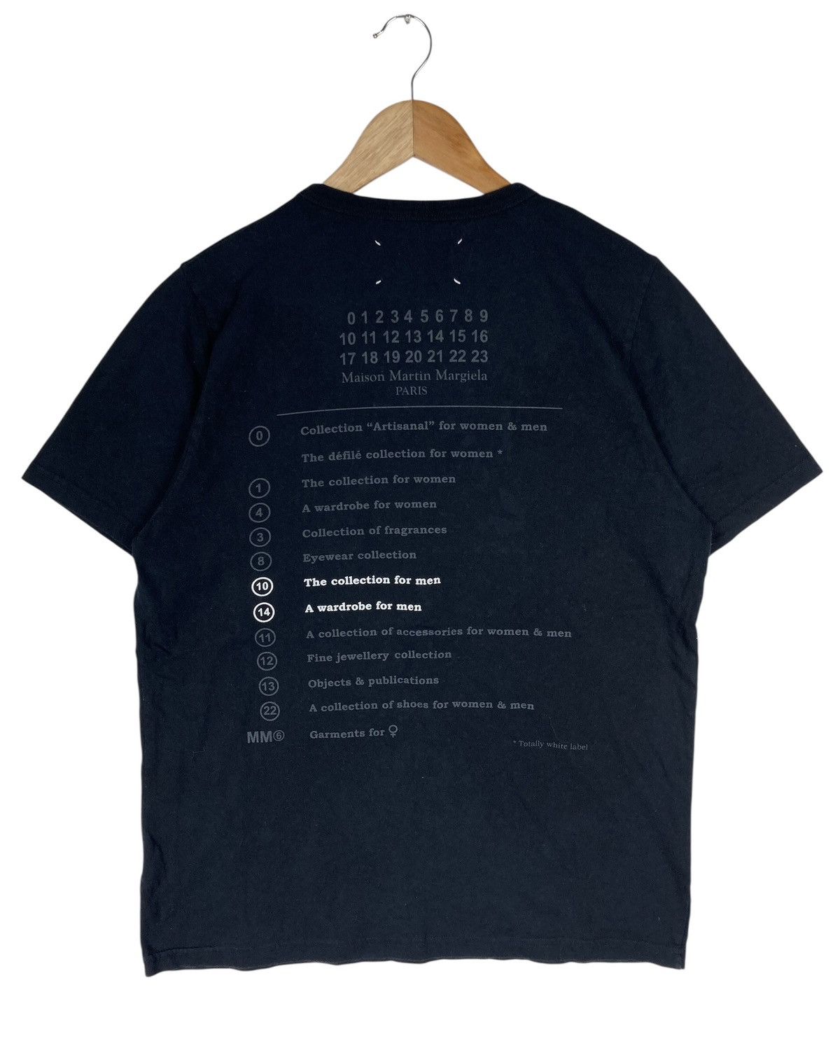 Maison Margiela AW 12/13 Maison Martin Margiela Paris Stamp Logo T-Shirt Size US M / EU 48-50 / 2 - 2 Thumbnail