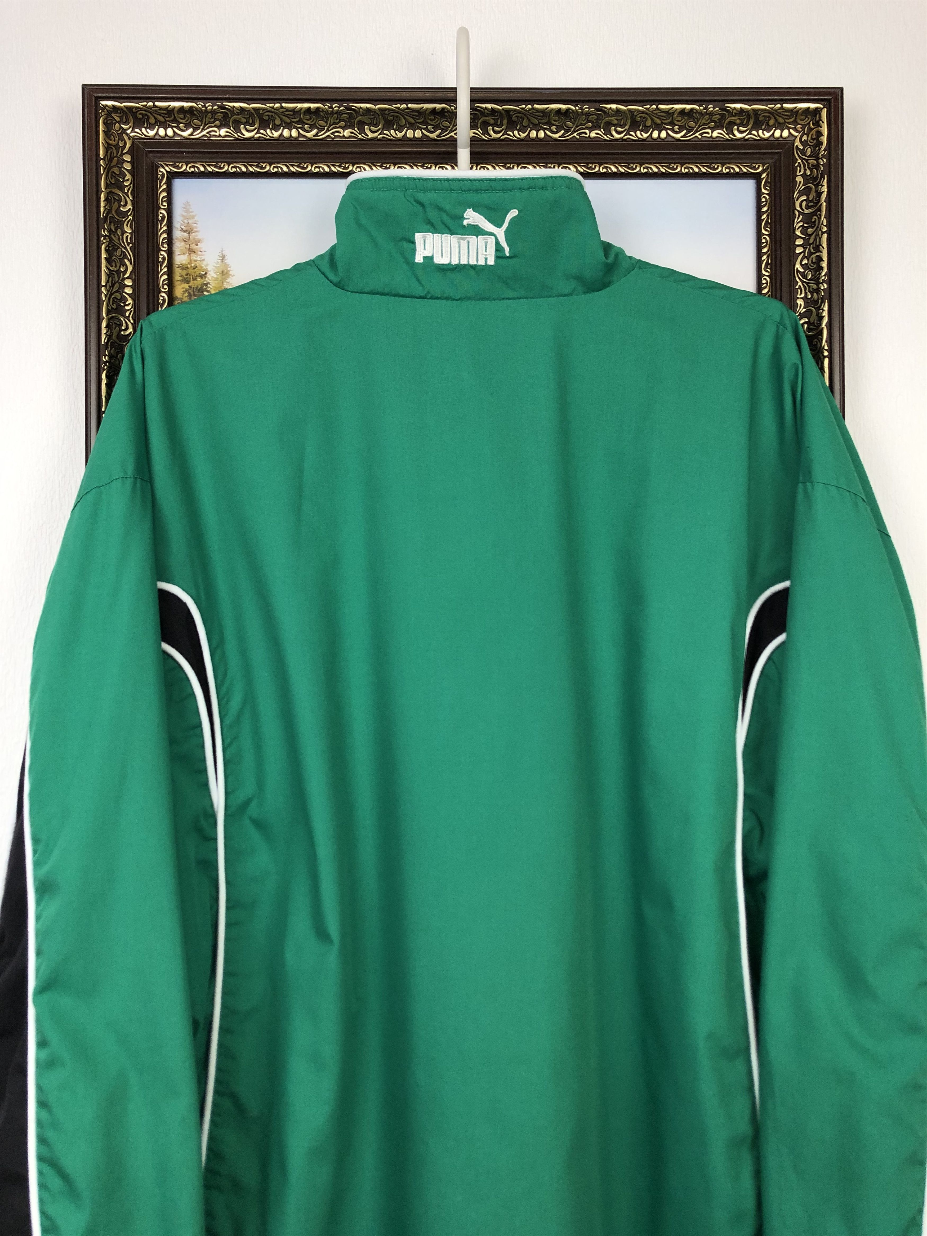 Puma Vintage 90's Hammarby Football Jacket Soccer Track Top Size US XL / EU 56 / 4 - 15 Thumbnail