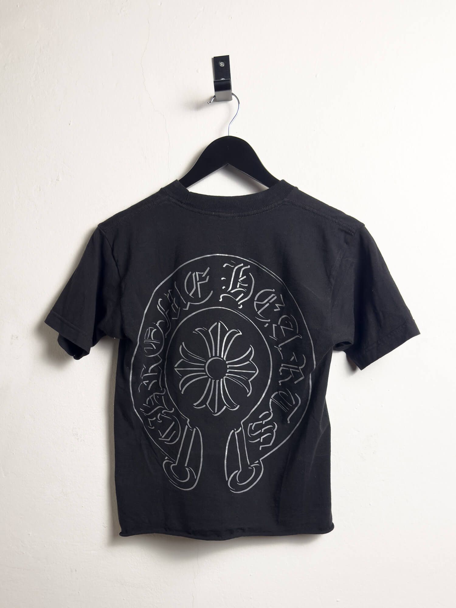 Chrome Hearts Cropped Horseshoe Logo T-Shirt - Short Sleeve