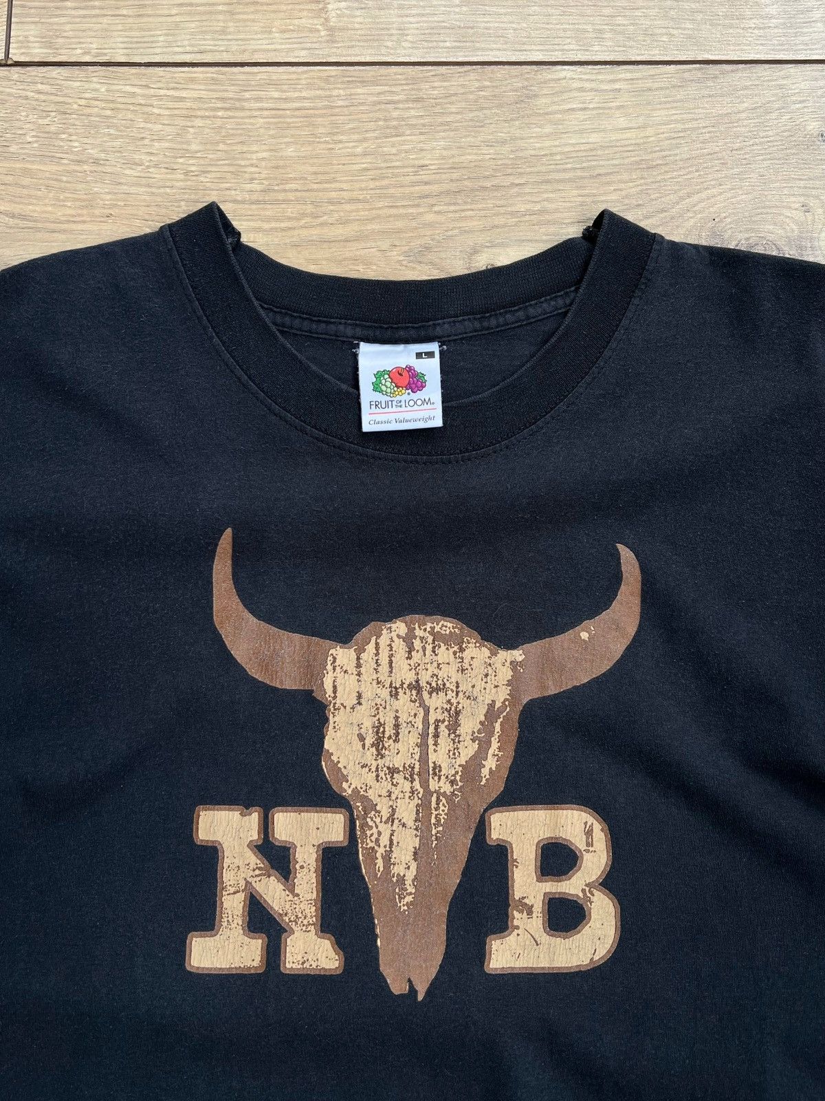 Band Tees RARE Vintage Nickelback T-Shirt Wild West Style Anvil Tour Size US L / EU 52-54 / 3 - 4 Thumbnail