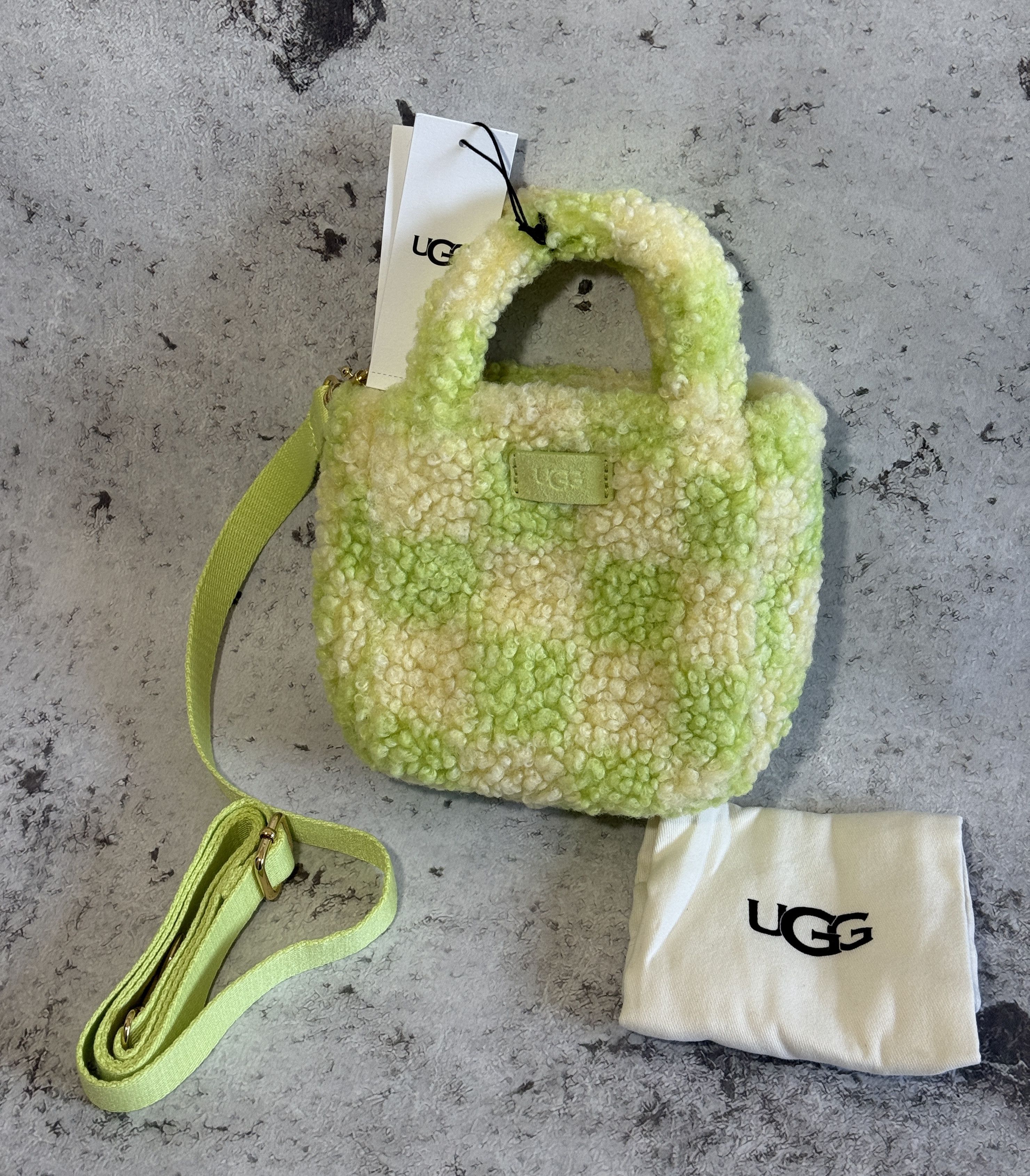 Ugg UGG MARIBEL MINI BAG SHERPA 1132390 HVGR O\S Size ONE SIZE - 1 Thumbnail