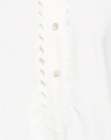 Saint Laurent Paris o1bcso1str0924 Chemise Tunique Bordure Shirts in White Size US S / EU 44-46 / 1 - 4 Thumbnail