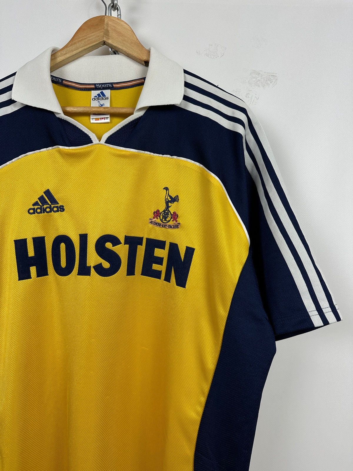 Adidas 1999/00 Adidas Tottenham Hotspur Vintage Away Jersey Size US L / EU 52-54 / 3 - 6 Thumbnail