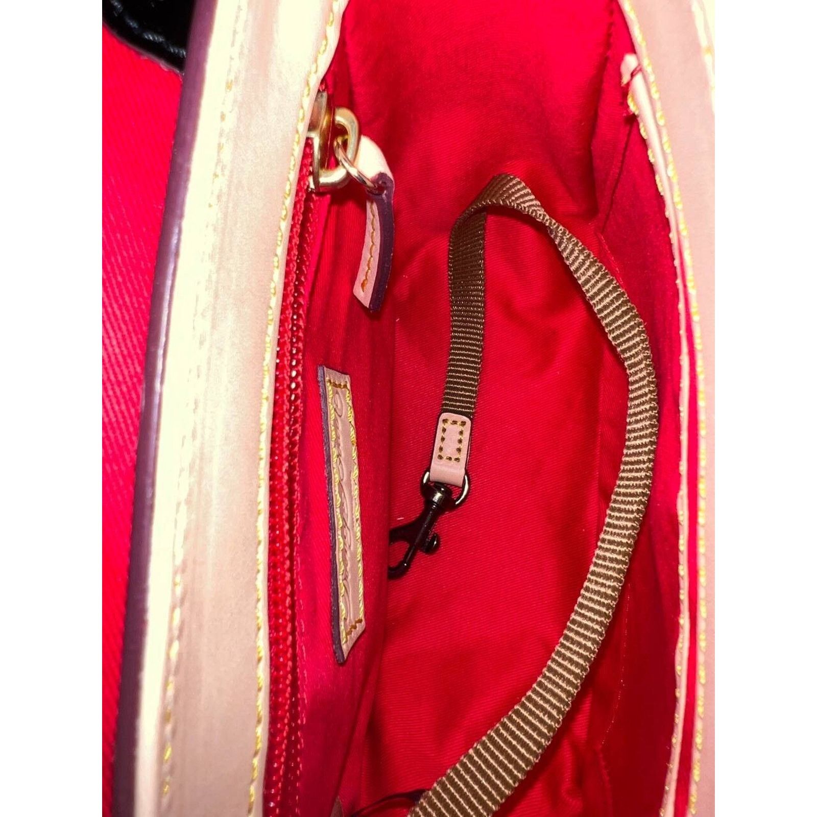 Dooney & Bourke Dooney & Bourke Patent Leather Saddle Bag Black, bag A667762 Size ONE SIZE - 11 Thumbnail