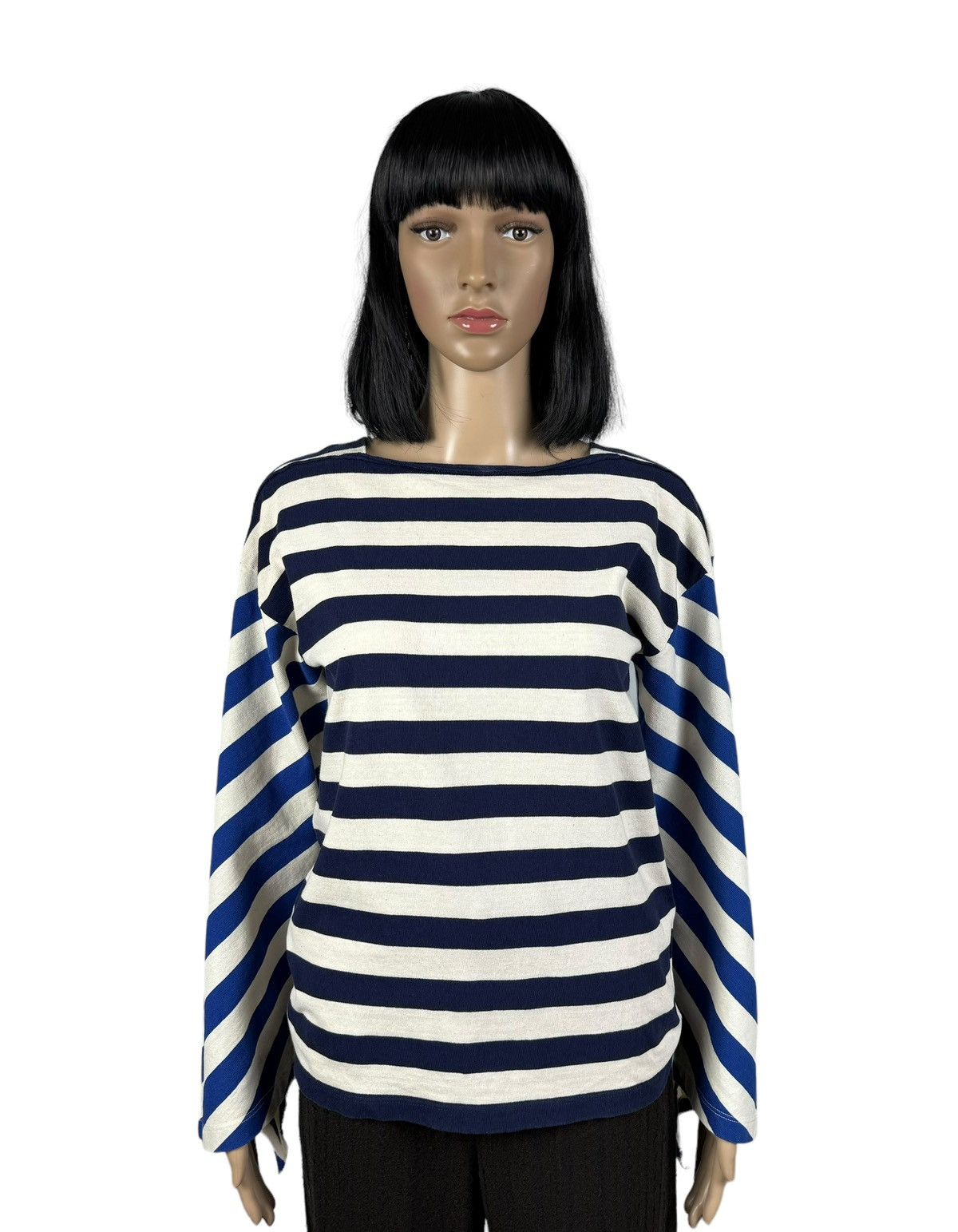 image of Golden Goose Deluxe Brand Striped Longsleeve Cotton Size S, Women's