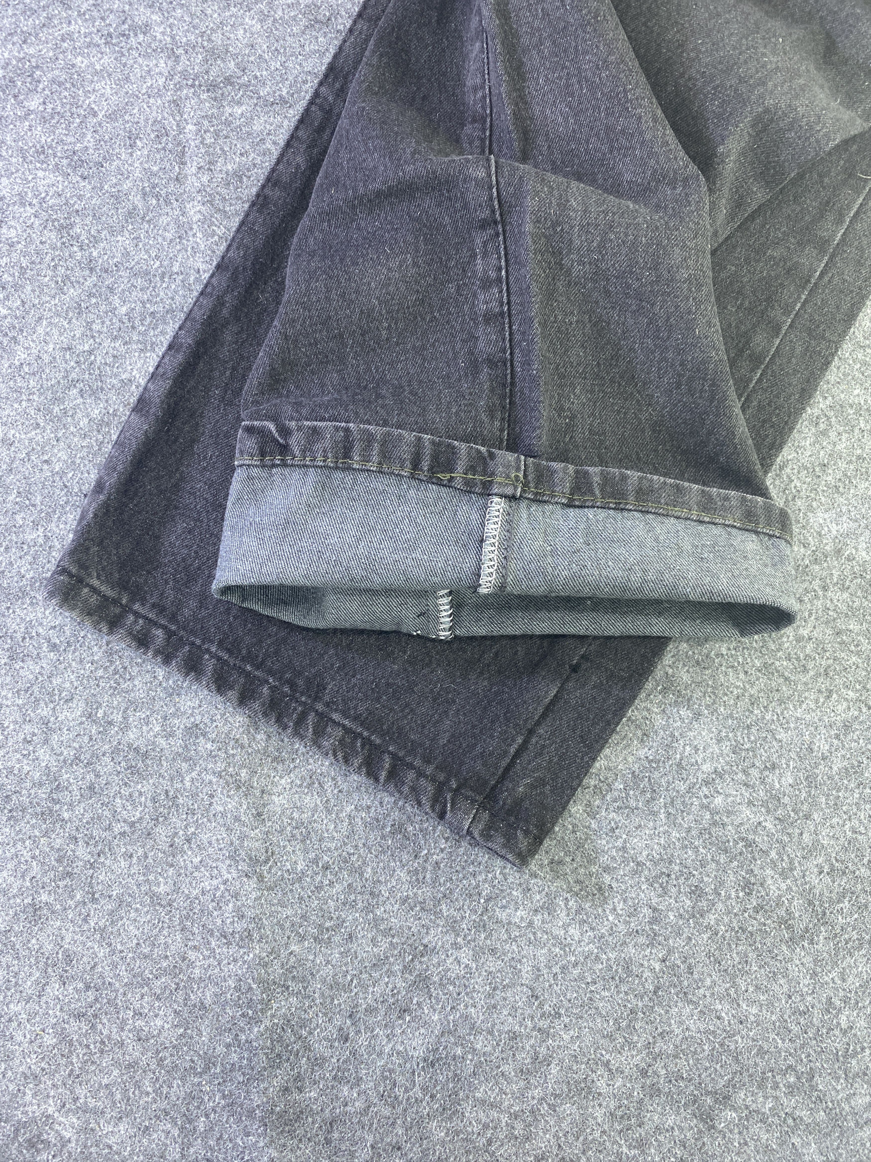 Japanese Brand Japanese Brand Baggy Distressed Black Pants -J948 Size US 28 / EU 44 - 10 Thumbnail