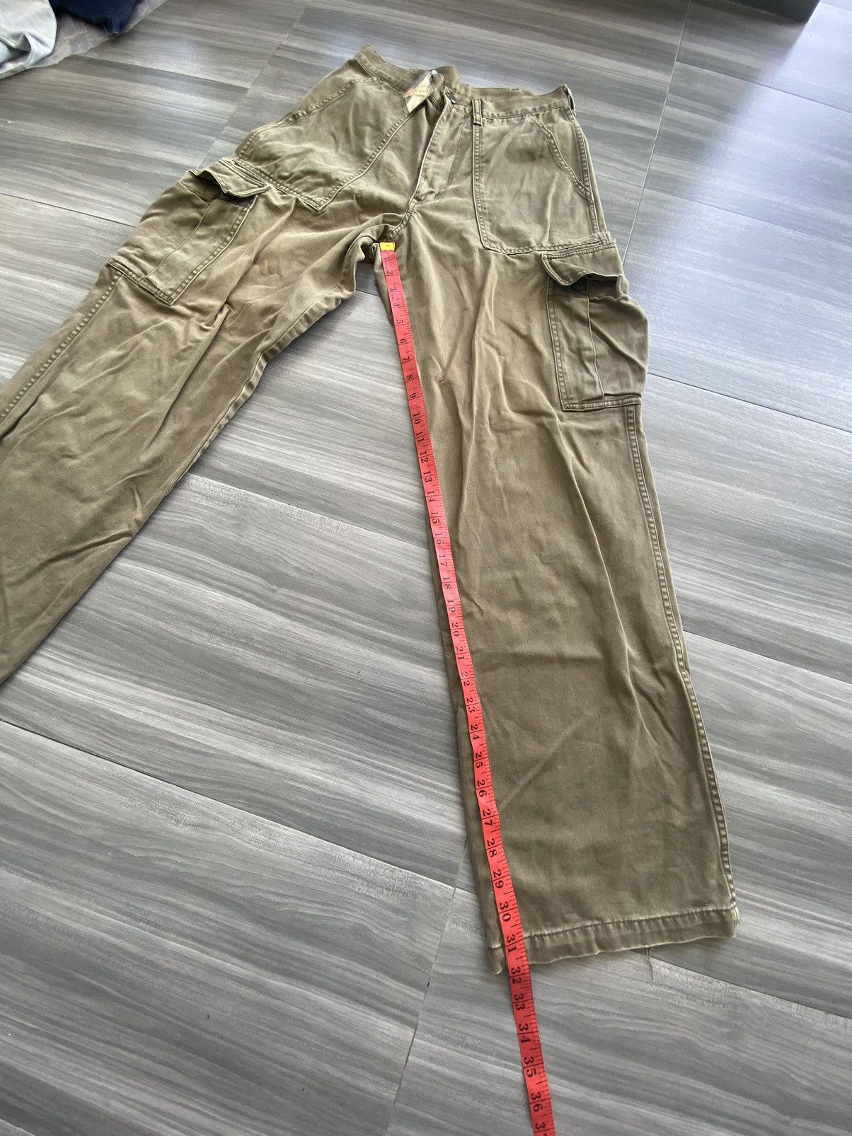 Edwin × Japanese Brand Vintage edwin multi pocket cargo pants military Size US 28 / EU 44 - 8 Thumbnail