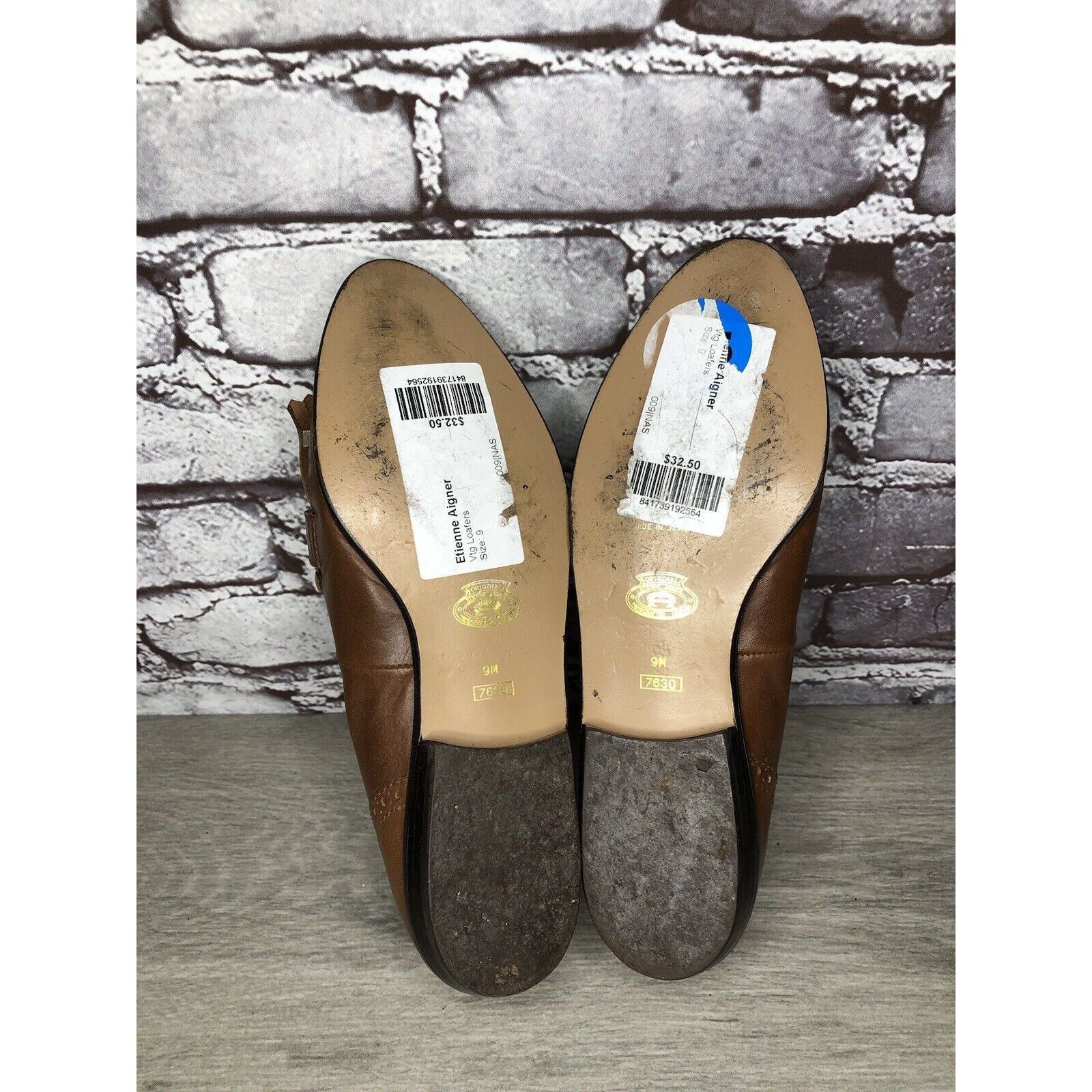 Etienne Aigner Etienne Aigner VTG Brown Leather Kiltie Monk Strap Loafers W Size US 9 / IT 39 - 17 Thumbnail