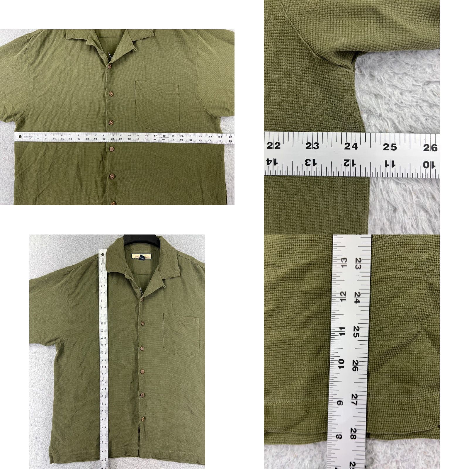 Tommy Bahama Tommy Bahama Shirt Men Extra Large Green Embroidered New Years 2006 Cocktails Size US XL / EU 56 / 4 - 8 Thumbnail