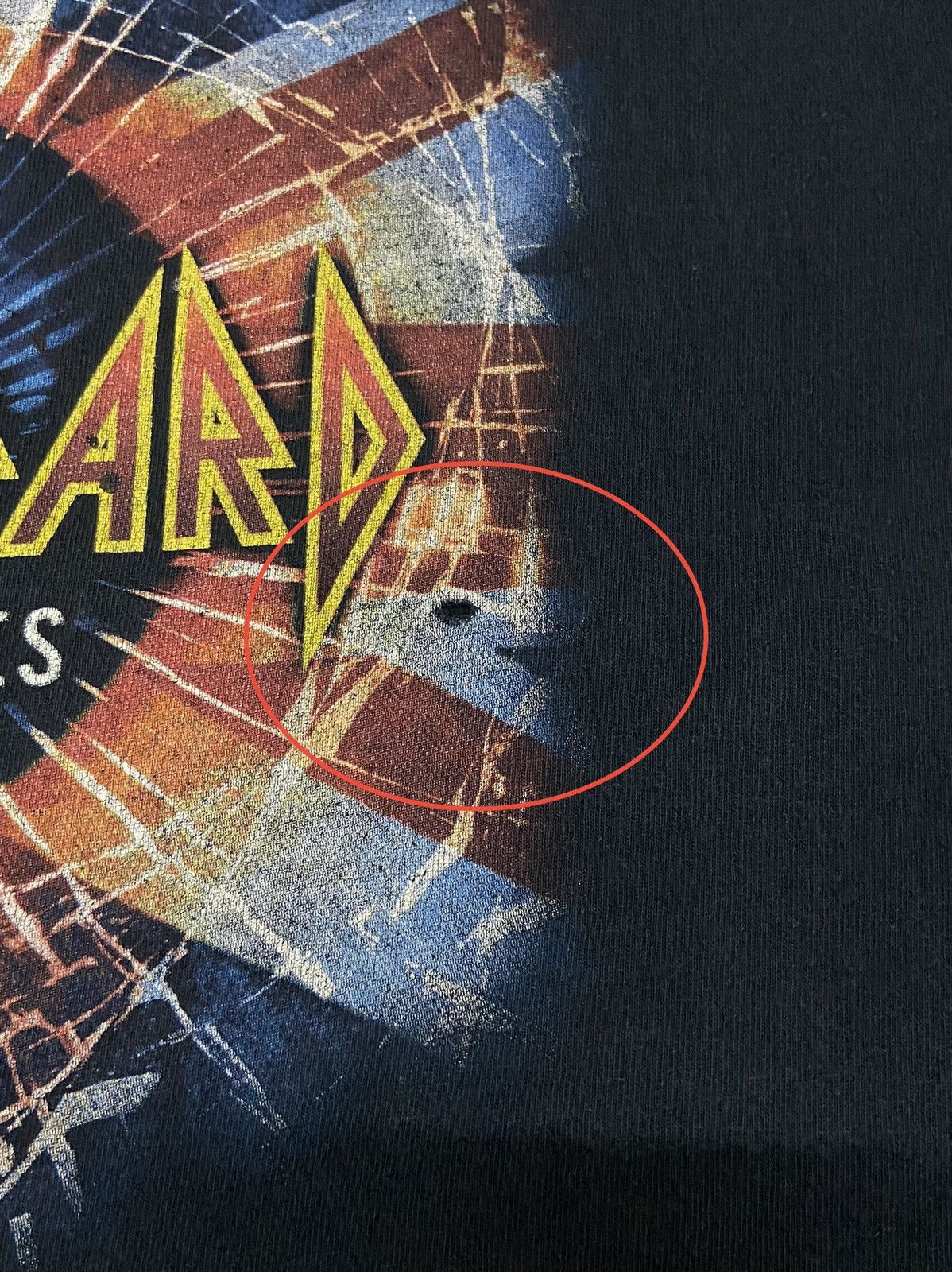 Band Tees DEF LEPPARD ROCK OF AGES TOUR TEE Size US XXL / EU 58 / 5 - 13 Thumbnail