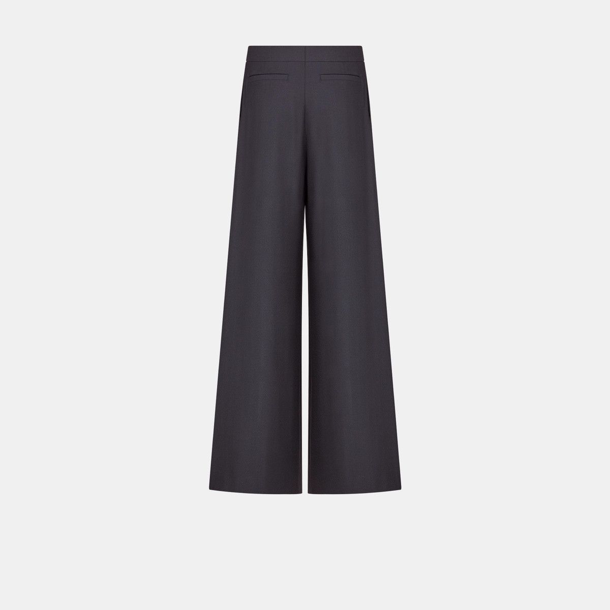Dior o1bcso1str1124 Wide-Leg Pants in Anthracite Grey Size US 26 / EU 42 - 2 Thumbnail