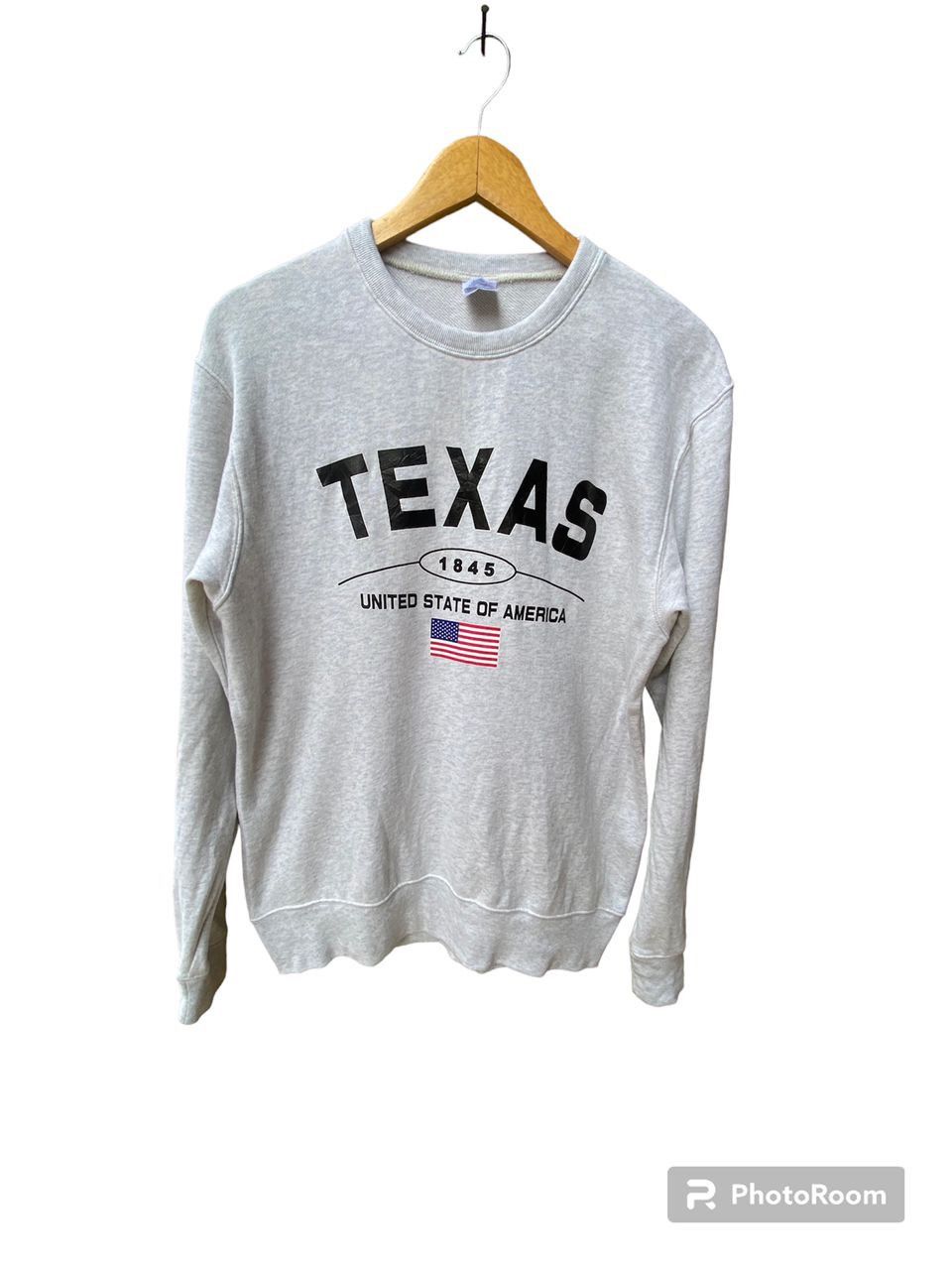 Vintage Vintage Sweatshirt Texas Big Logo Size US L / EU 52-54 / 3 - 1 Thumbnail