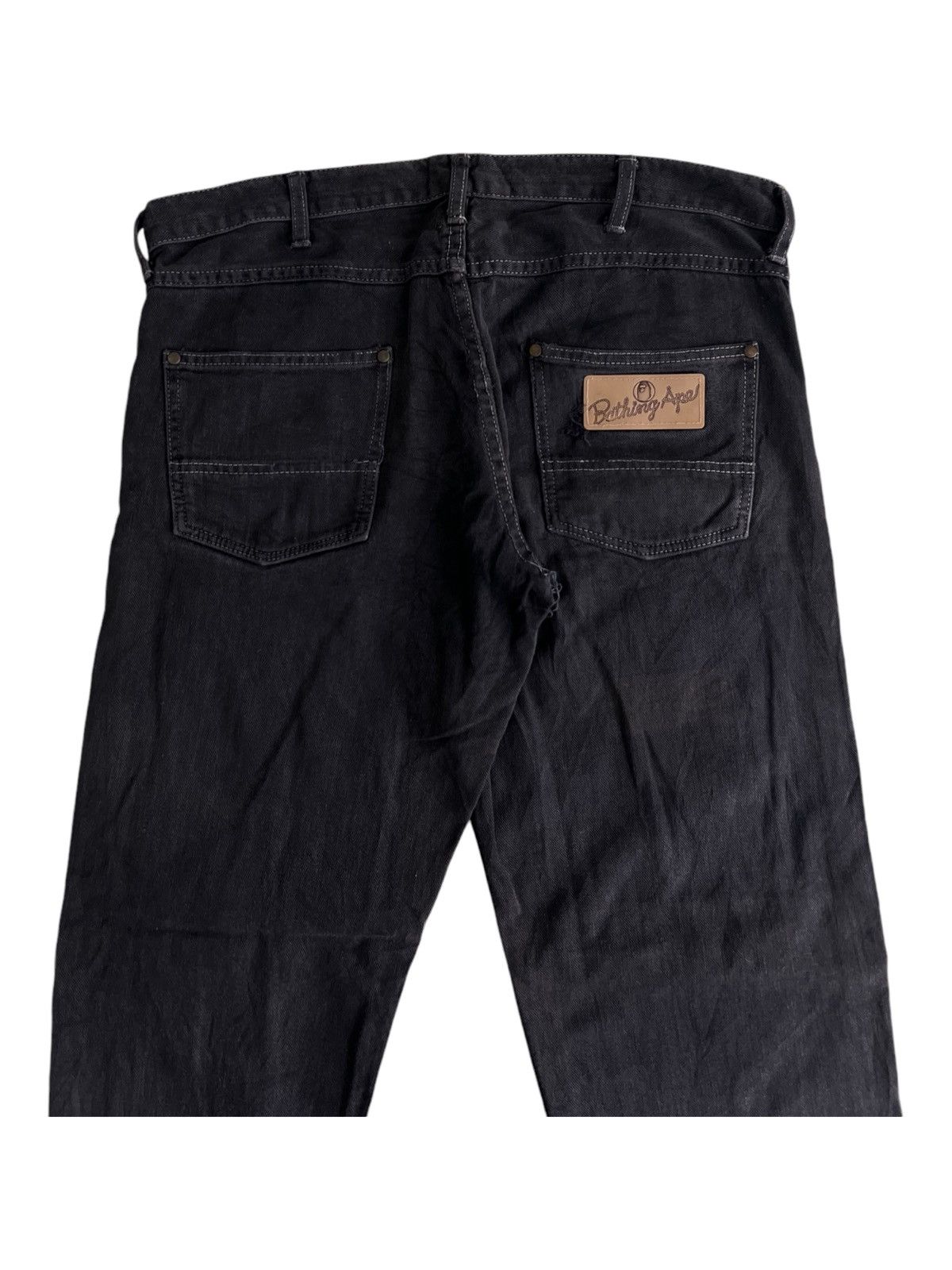 Bape Vintage A Bathing Ape Busy Work Baggy Oversized Jeans Denim Size US 34 / EU 50 - 2 Thumbnail