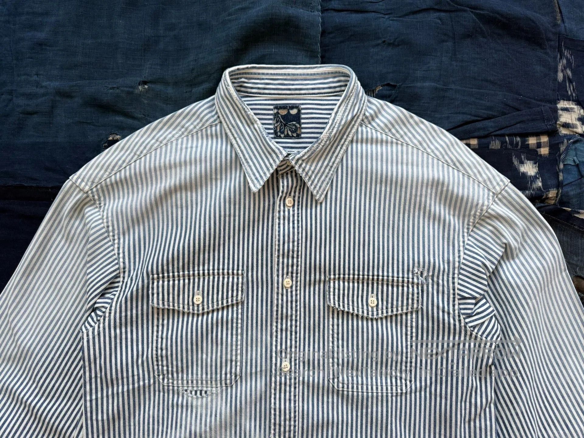 Visvim visvim long sleeve hickory shirt. Size US M / EU 48-50 / 2 - 4 Thumbnail