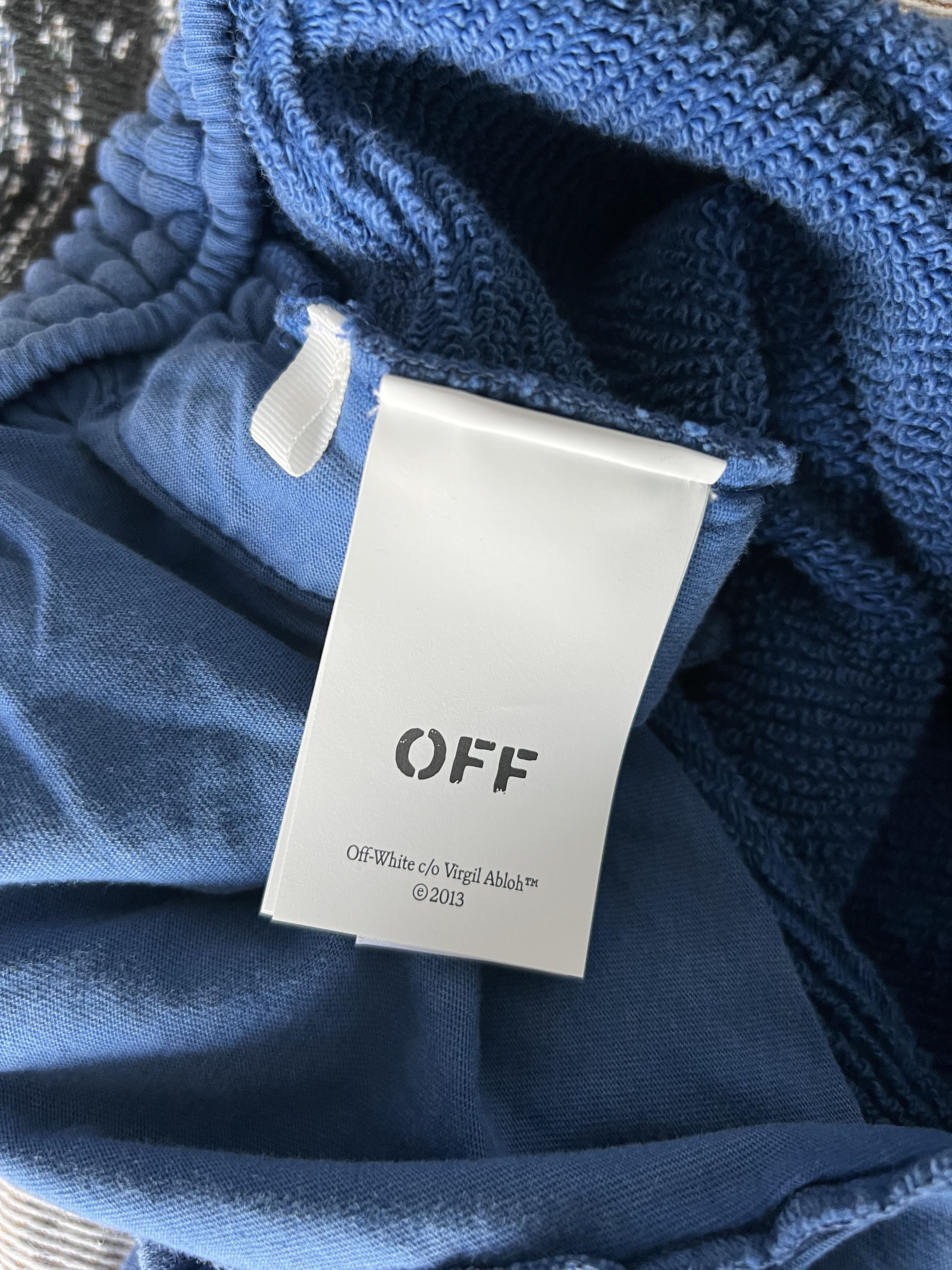 Off-White Off White Blurred Mary Shorts in Blue Size US 32 / EU 48 - 10 Thumbnail