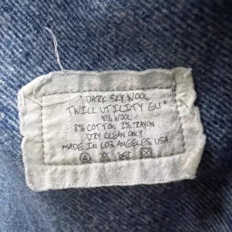 Greg Lauren greg lauren size 2 Blue denim pocket shirt 2506-Nextarrow Size US M / EU 48-50 / 2 - 3 Thumbnail