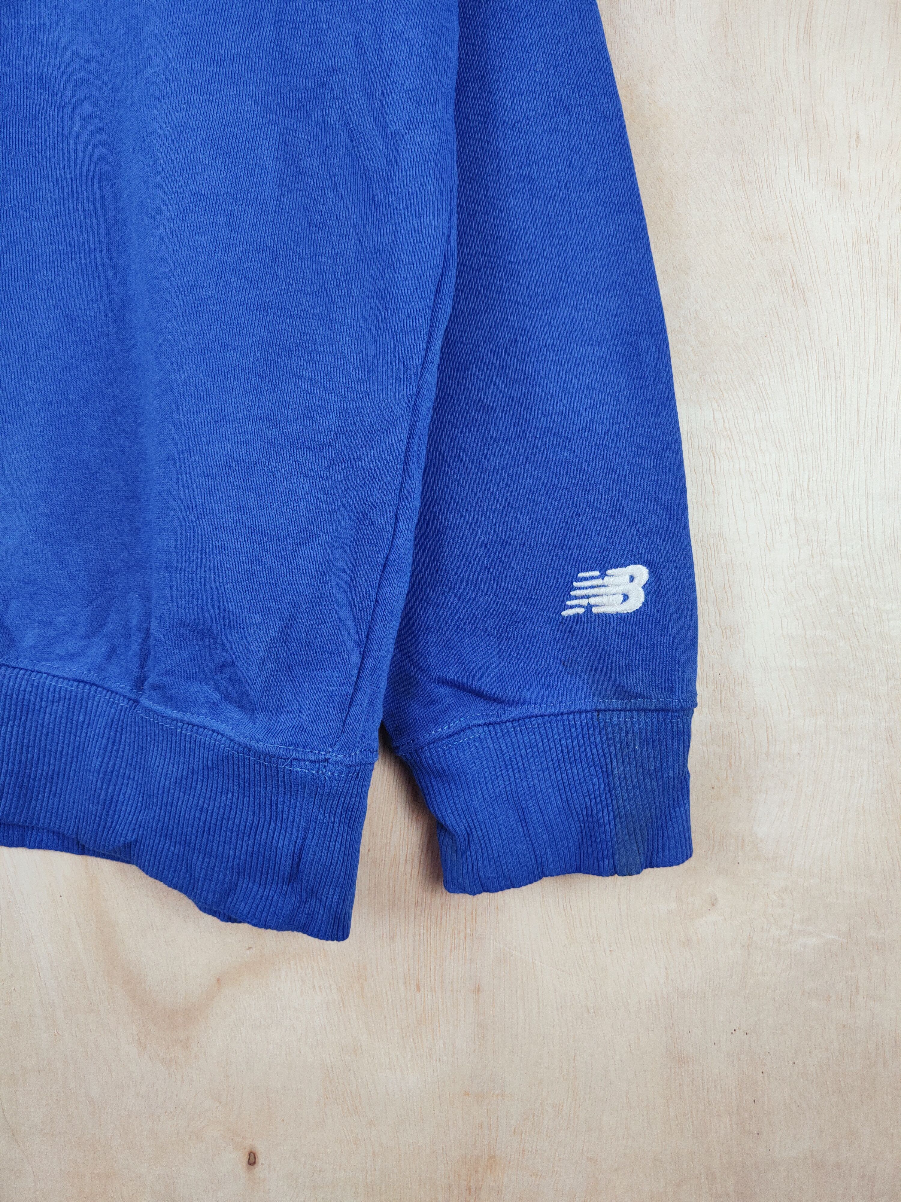 New Balance × Vintage Vintage New Balance Blue Sweatshirts Size US L / EU 52-54 / 3 - 8 Thumbnail