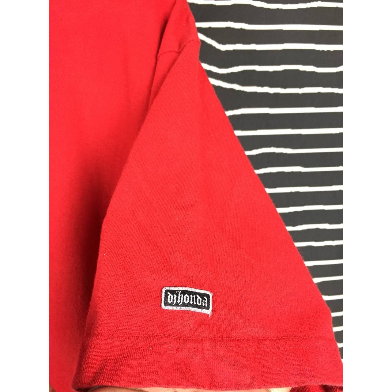 Japanese Brand × Rap Tees × Vintage Vtg DJ Honda Big Logo Streetwear Hip Hop Rap Tees Size US XL / EU 56 / 4 - 9 Thumbnail