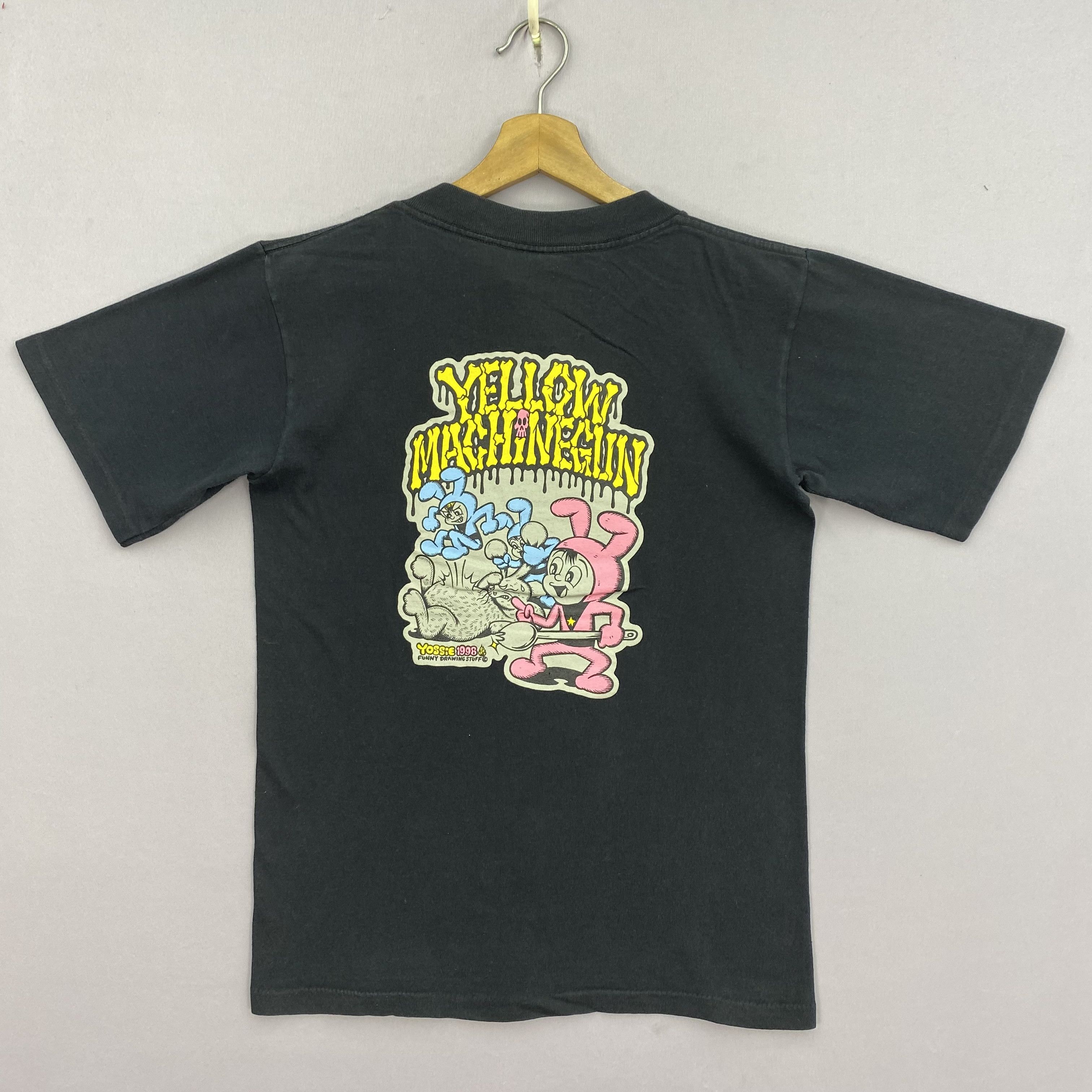 Band Tees Vintage Yellow Machinegun T-Shirt Hardcore Punk Japan Band Size US S / EU 44-46 / 1 - 1 Thumbnail