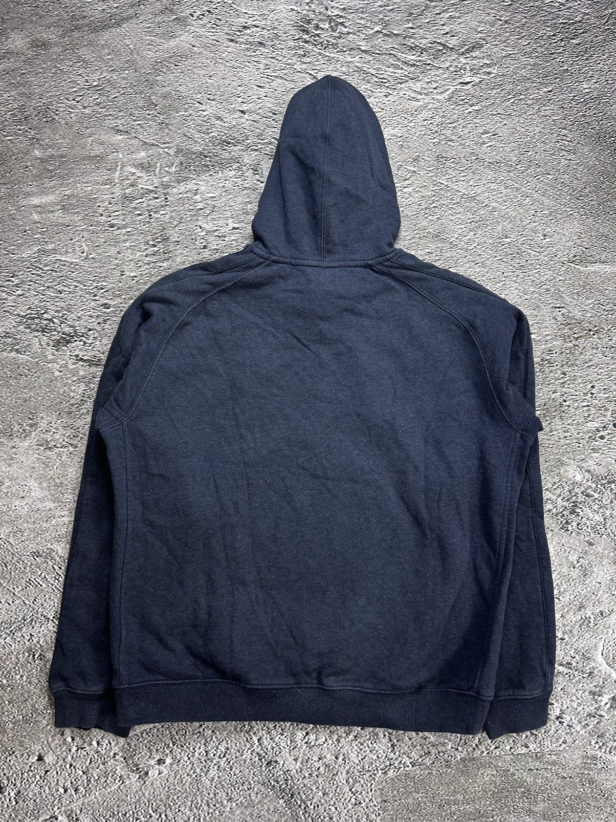 Nike × Vintage Nike hoodie vintage navy big logo 2000s Size US M / EU 48-50 / 2 - 5 Thumbnail
