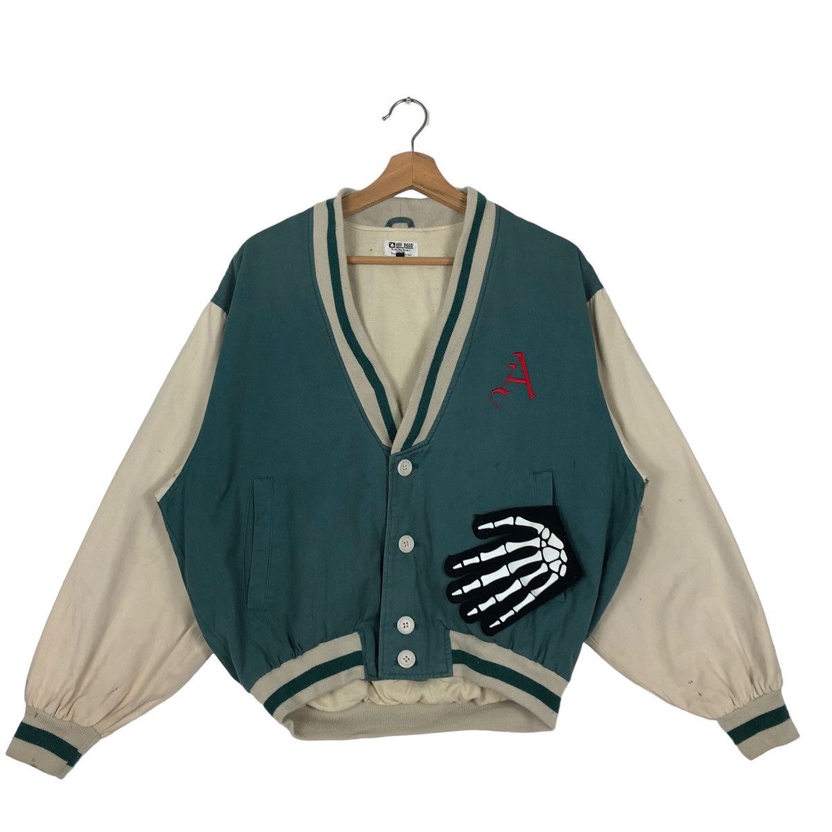 Hysteric Glamour 🔥90’s Vintage Cardigan Bomber Jacket Off-Road Japan Made Size US M / EU 48-50 / 2 - 2 Thumbnail