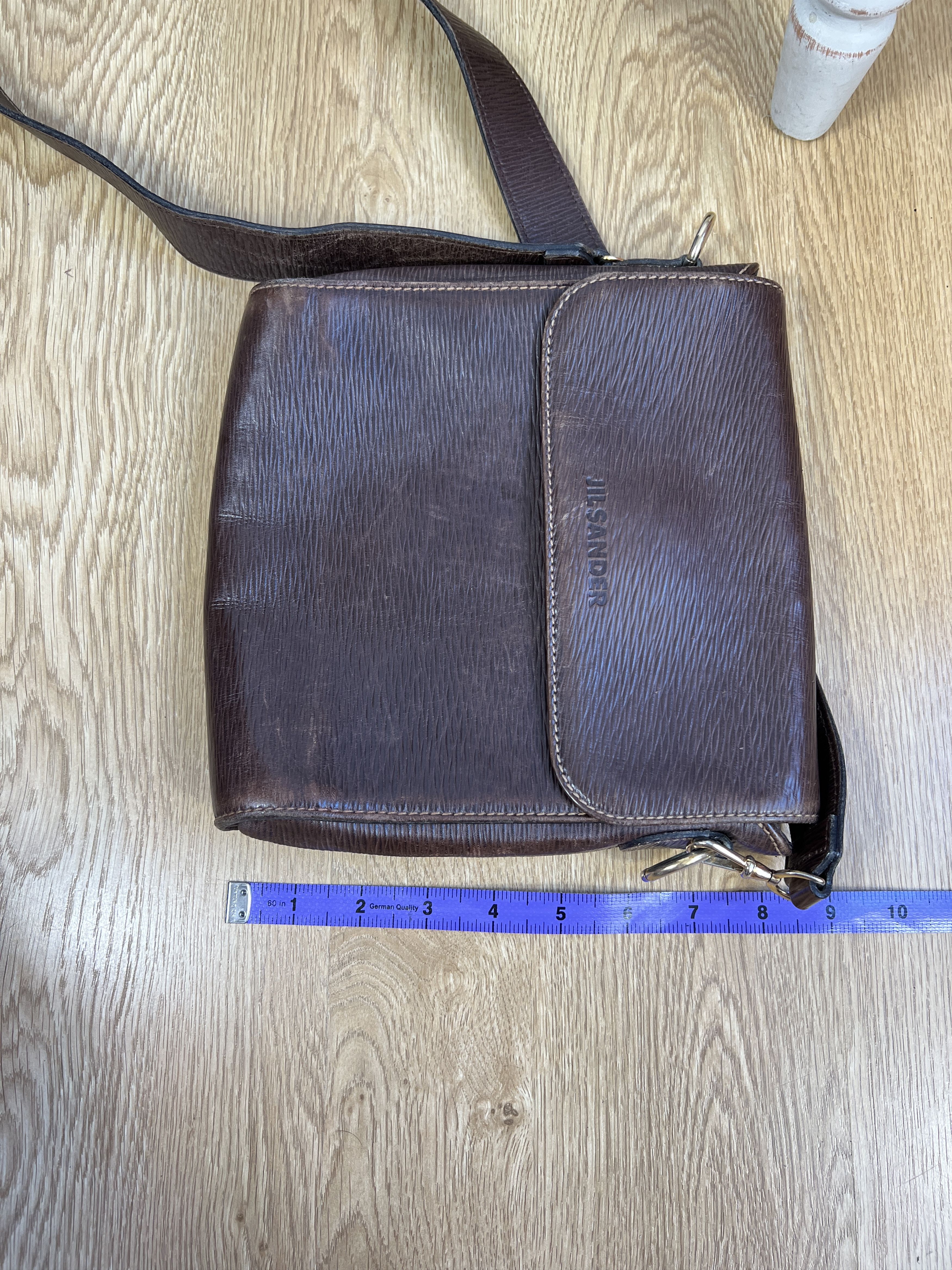 Jil Sander JIL SANDER LEATHER SHOUDER CROSSBODY BAG Size ONE SIZE - 10 Thumbnail