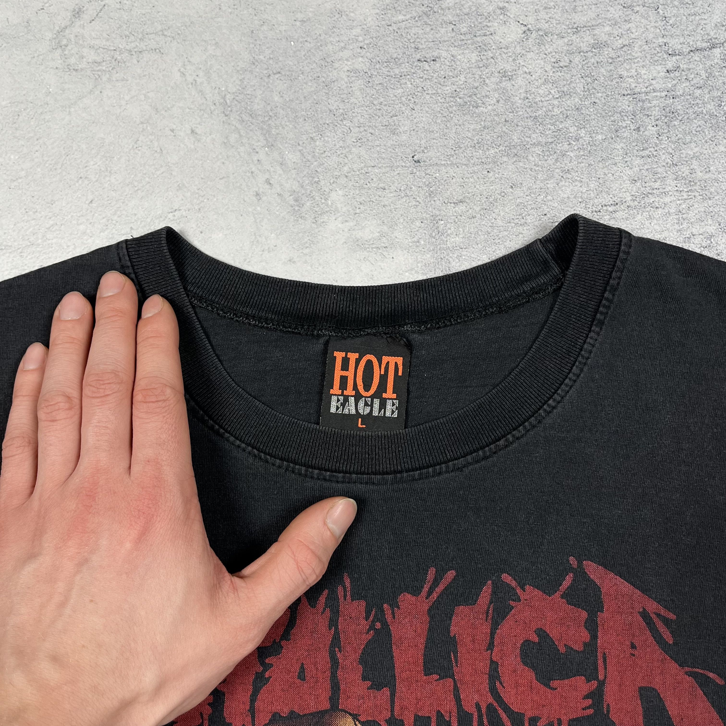 Band Tees Vintage Metallica Heart Explosive Rock Band T Shirt 90’s Size US L / EU 52-54 / 3 - 9 Thumbnail