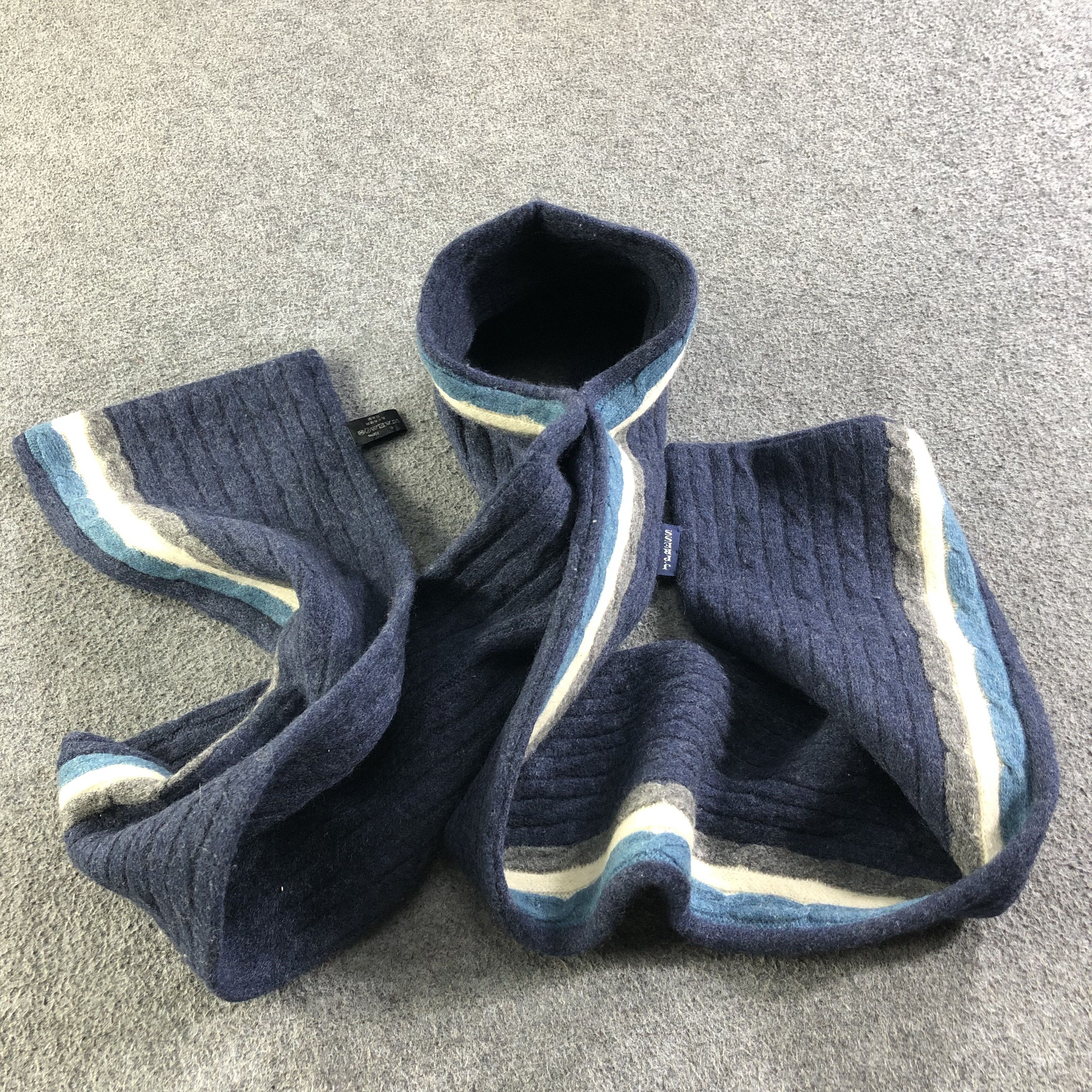J. Press J. Press Pleated Wool Snood Scarf Muffler Neckwear V2095 Size ONE SIZE - 6 Thumbnail