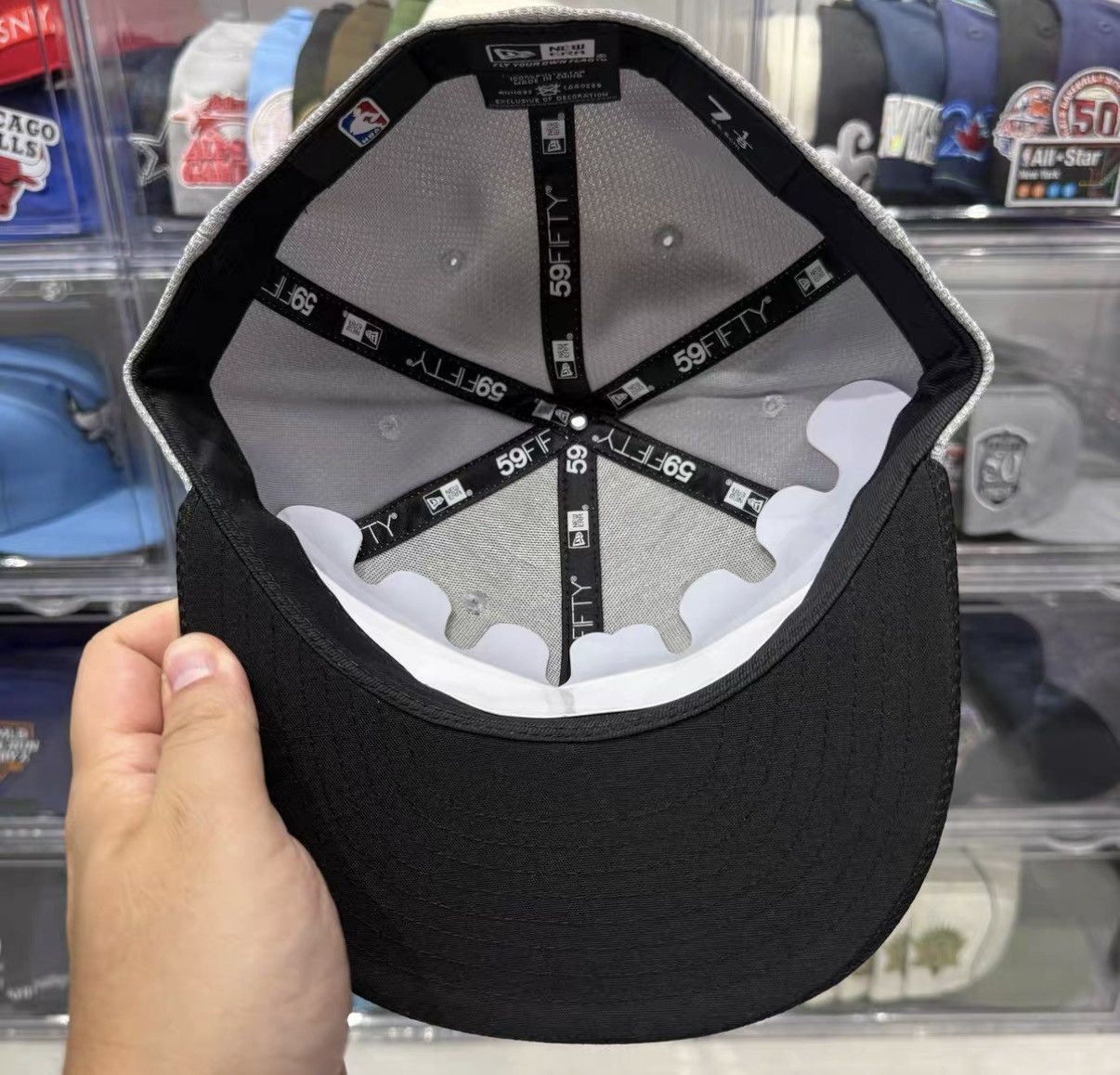 New Era New Era NBA Chicago Bulls Flat Brim Baseball Cap J32 Size ONE SIZE - 4 Thumbnail
