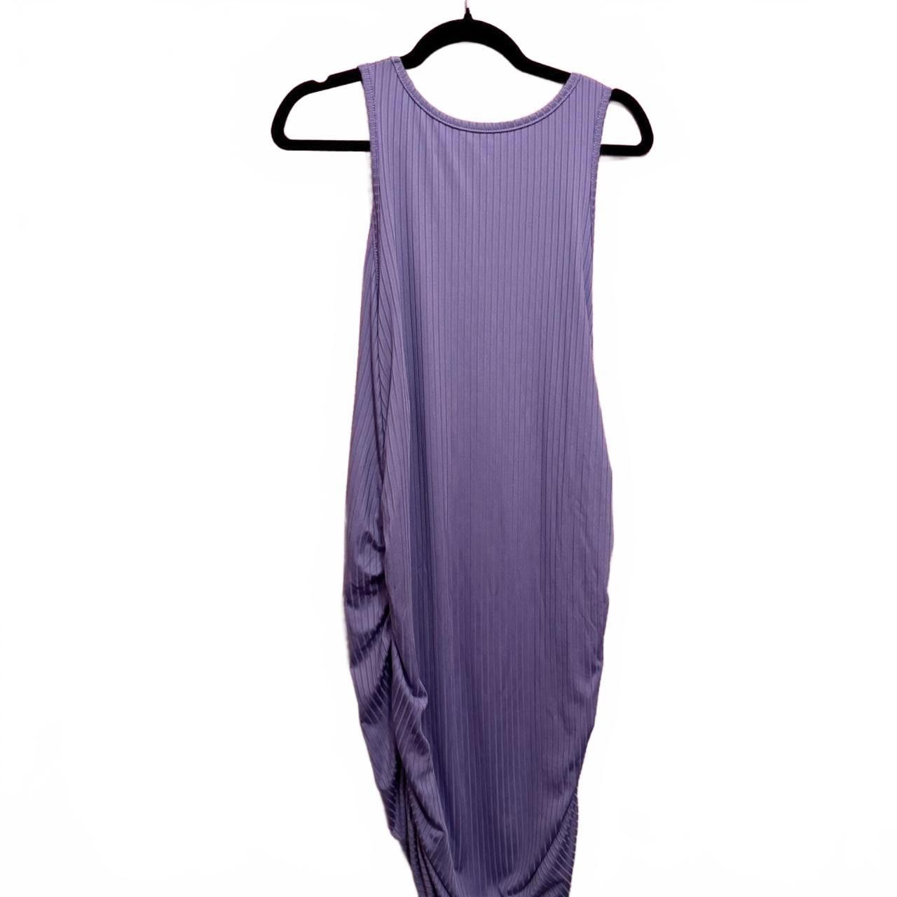 Designer Chic Sleeveless Purple Midi Dress Size M / US 6-8 / IT 42-44 - 4 Thumbnail