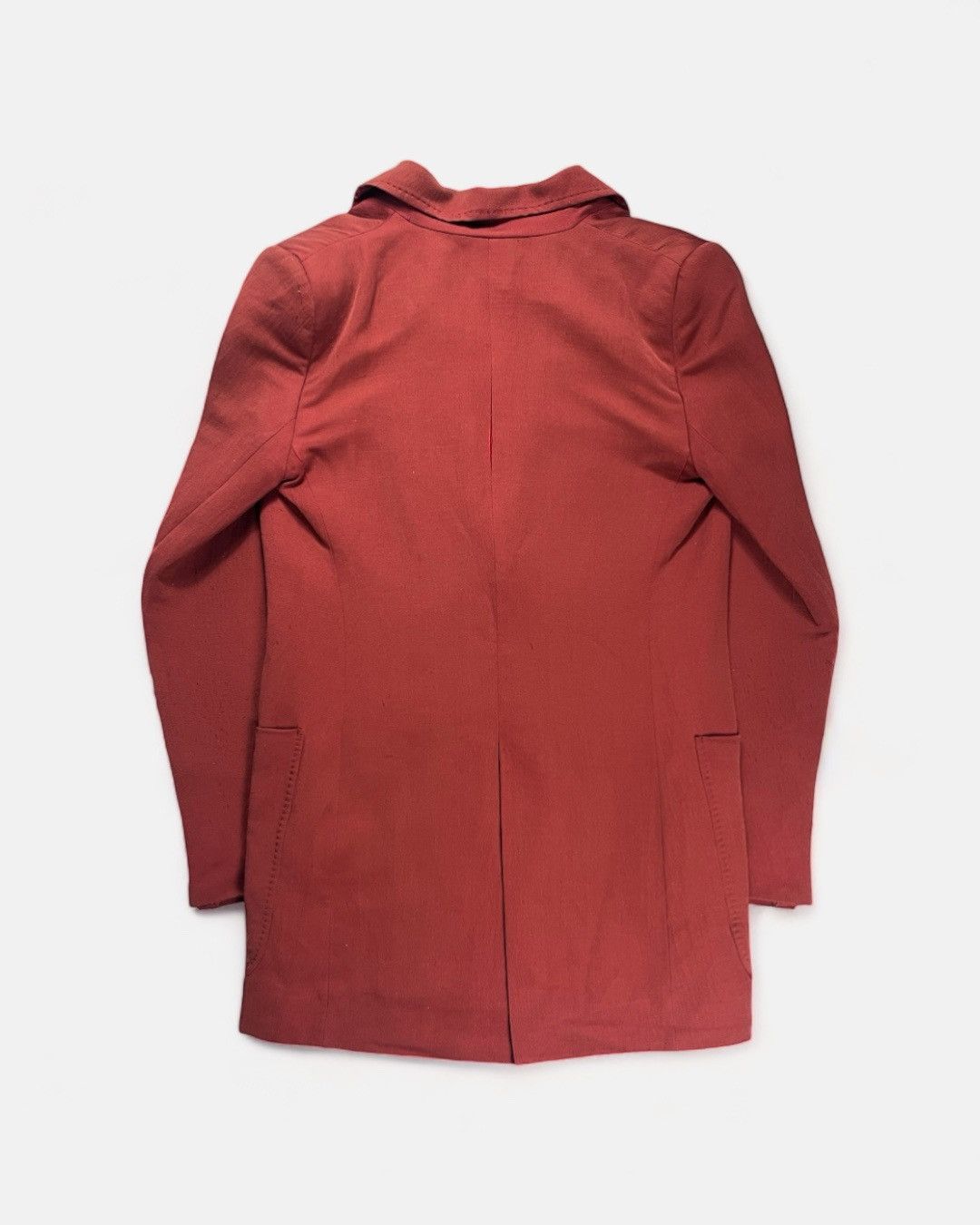 Ann Demeulemeester Ann Demeulemeester - Rusty Orange Prototype Blazer Size S / US 4 / IT 40 - 6 Thumbnail