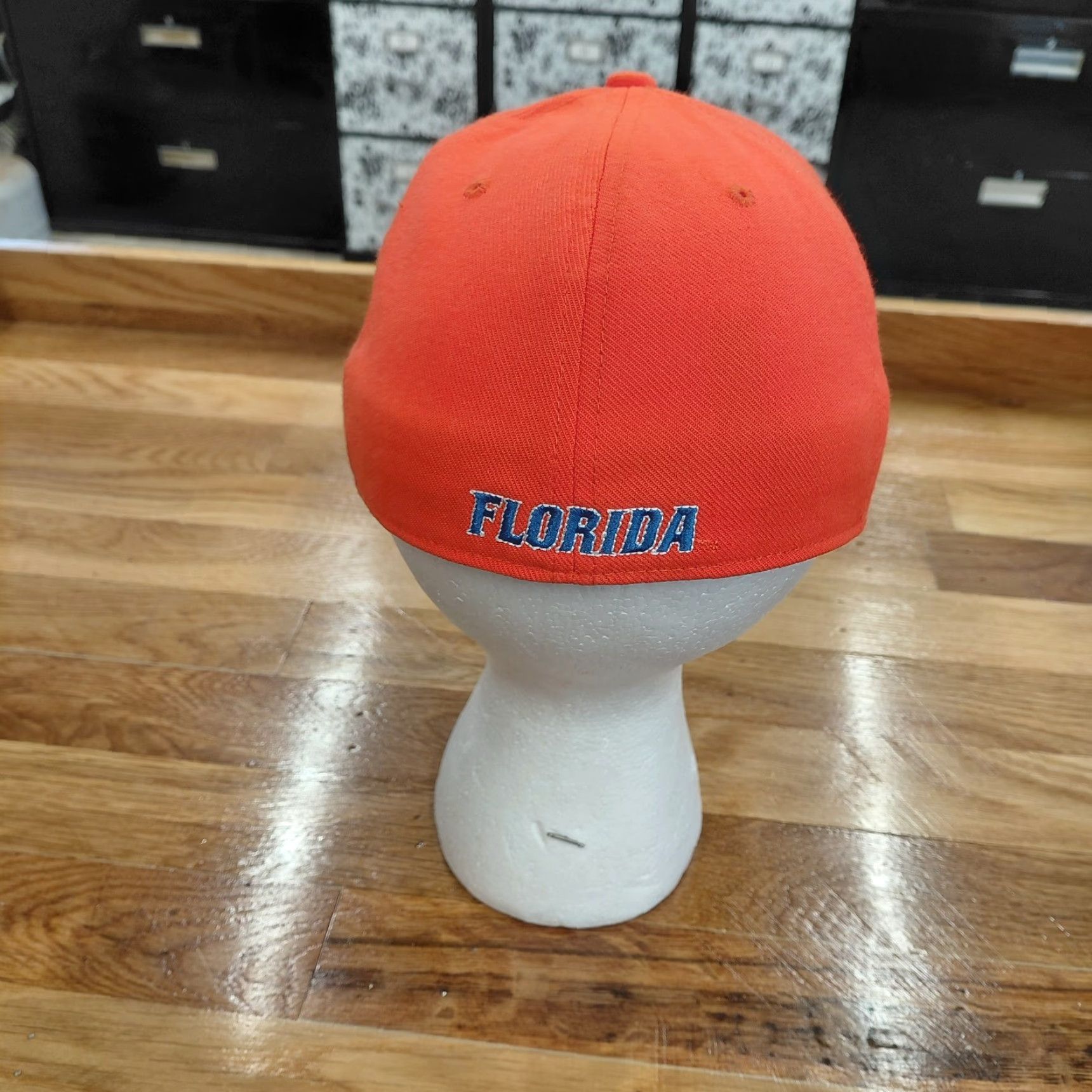 Nike Nike Florida Gators Cap Baseball Hat OSFM Orange Stretch Back Embroidered Football Men Size ONE SIZE - 3 Thumbnail