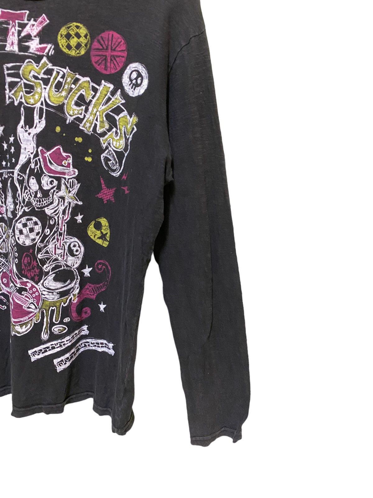 Japanese Brand Guilt Sucks Rock Star Punk Long Sleeve tshirt Size US M / EU 48-50 / 2 - 6 Thumbnail