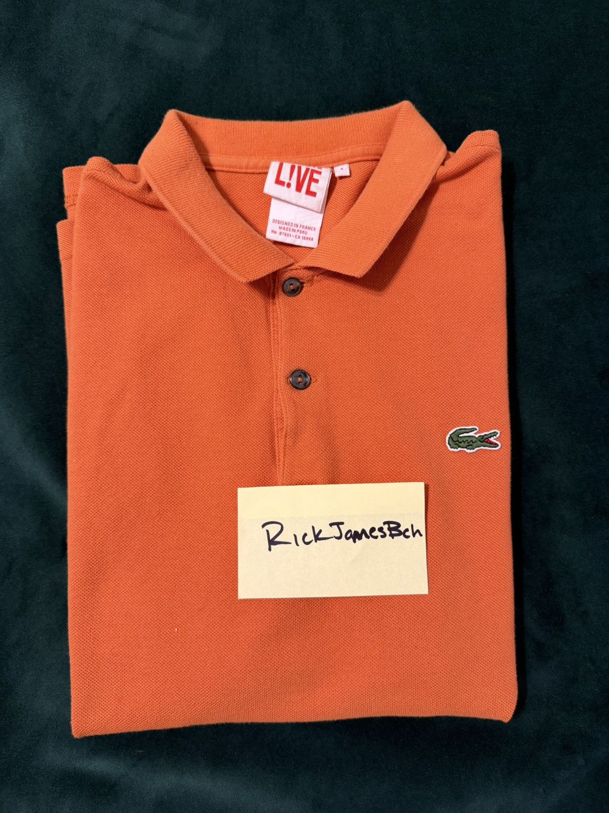 Lacoste Vintage Lacoste Polo Size US M / EU 48-50 / 2 - 2 Thumbnail