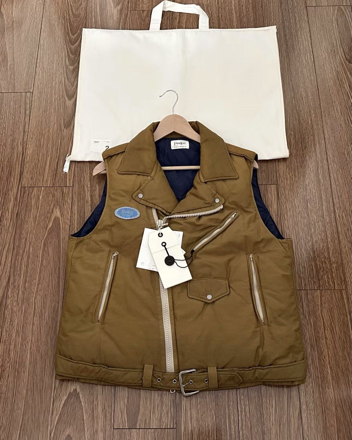 Visvim VISVIM 20AW STRABLER DOWN VEST Mud-dyed down vest Size US M / EU 48-50 / 2 - 1 Thumbnail