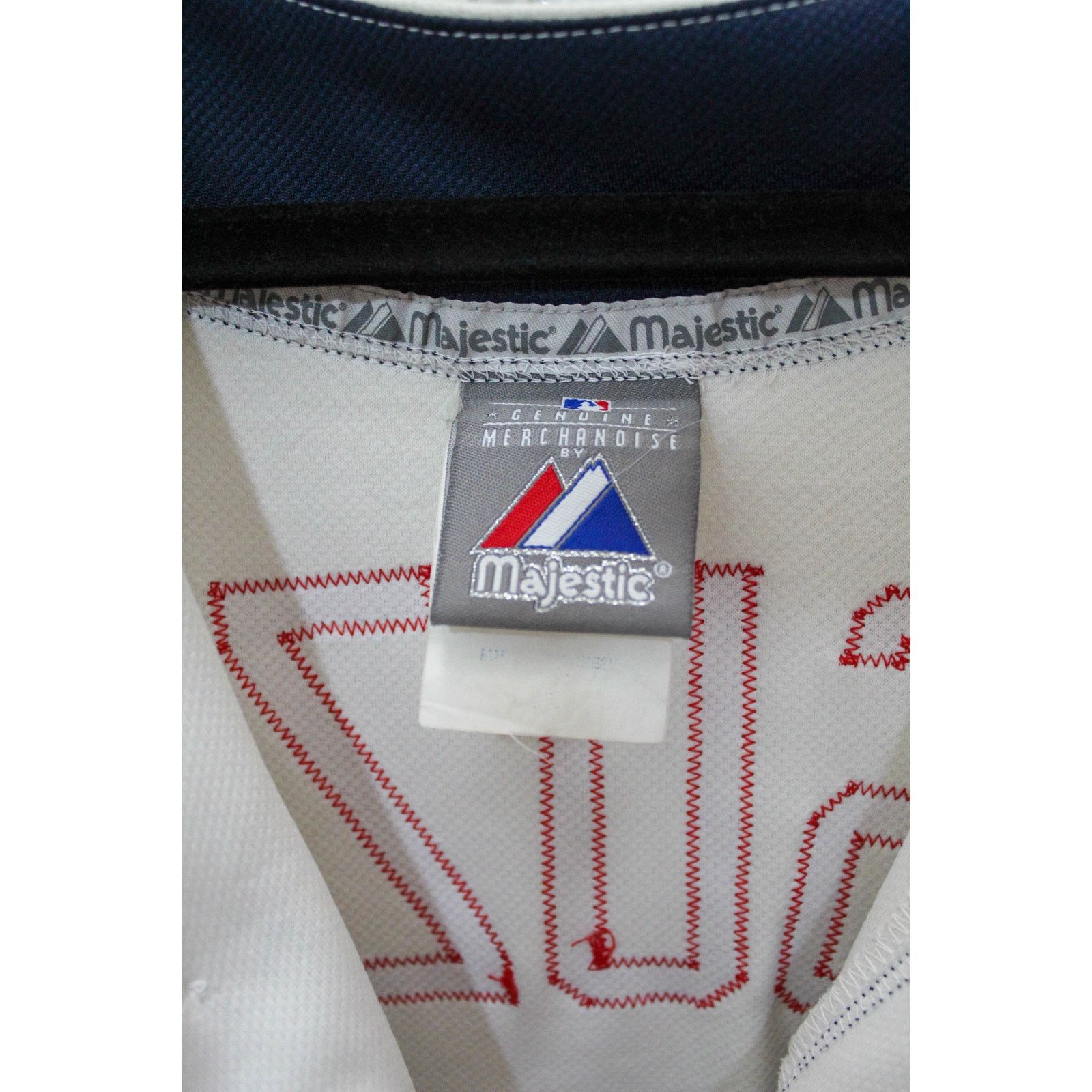 MLB × Majestic MATSUZAKA #18 Boston Red Sox 2000s Majestic jersey MLB vtg Size US XL / EU 56 / 4 - 9 Thumbnail