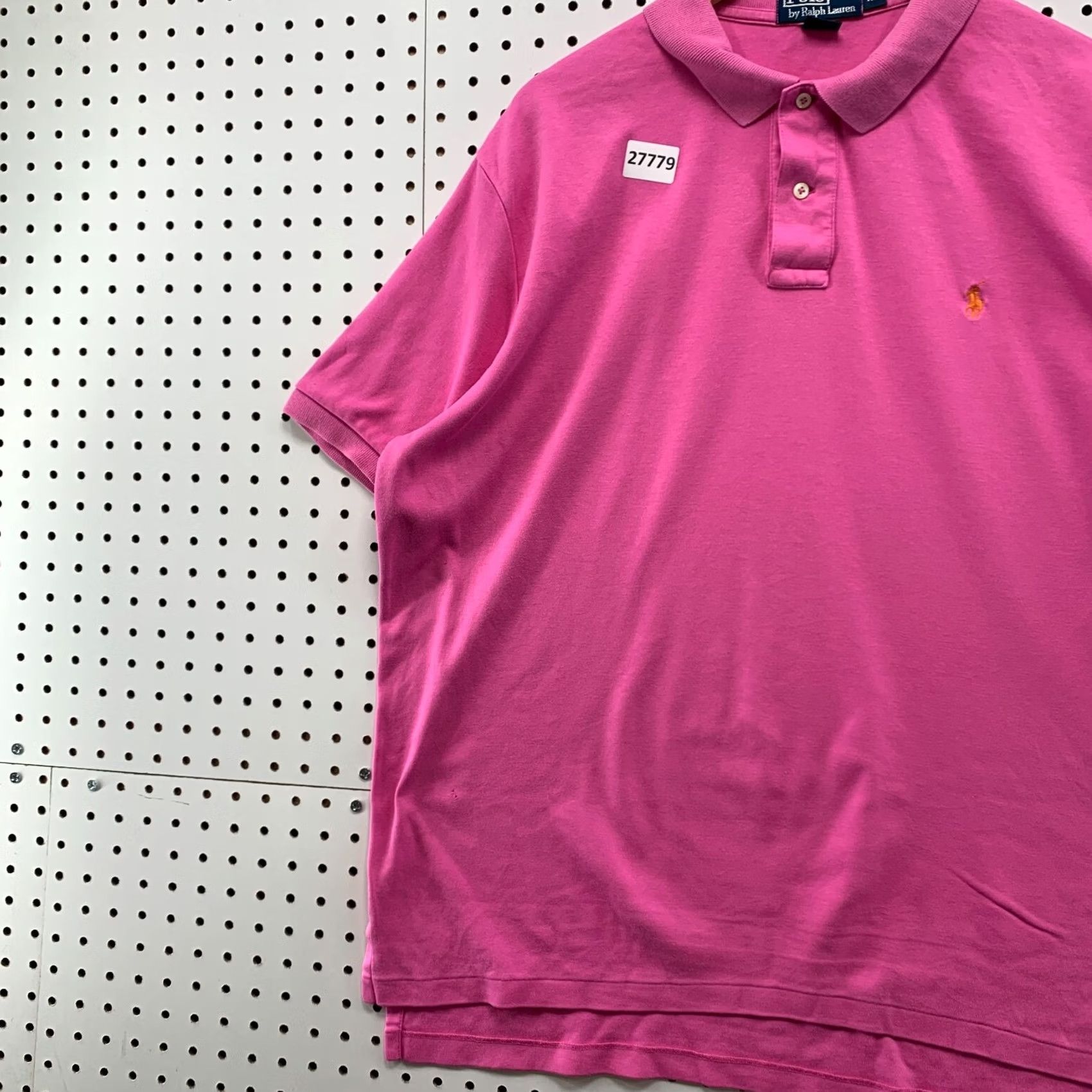 Polo Ralph Lauren Polo Ralph Lauren Shirt Pink Orange Pony Mens XL Casual Size US XL / EU 56 / 4 - 3 Thumbnail
