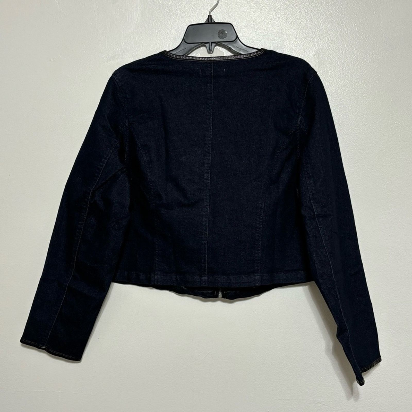 Other Jessica London Dark Wash Denim Jacket Size 16W Size XXL / US 16-18 / IT 52-54 - 2 Thumbnail