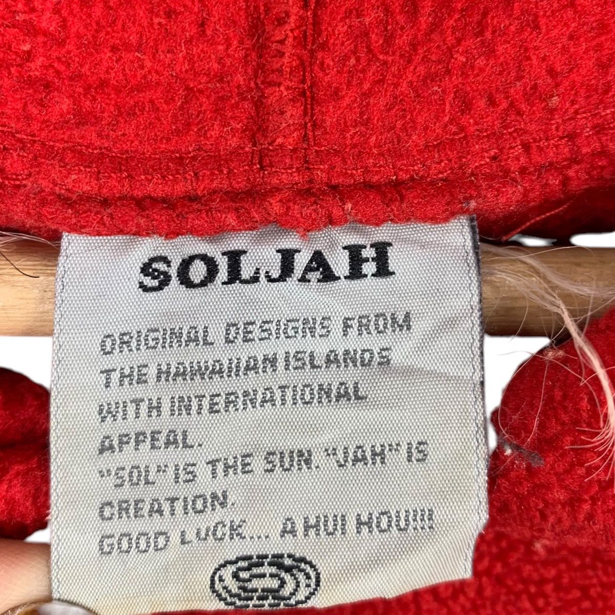 Japanese Brand SOLJAH Surfboard Hawaiian Big Logo Hoodie Pullover Jumper Size US XL / EU 56 / 4 - 7 Thumbnail
